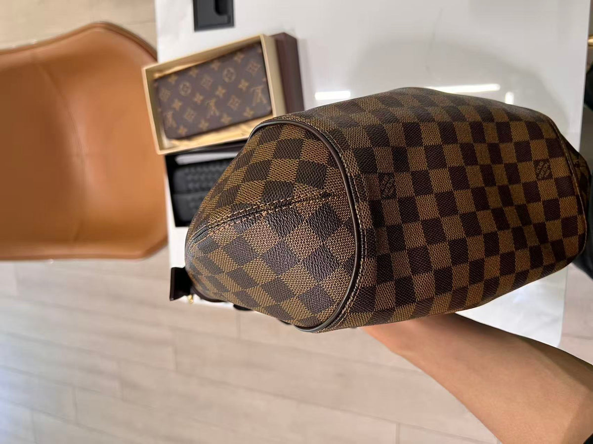 Louis Vuitton - Sistina - Cloth - Brown - (medium)