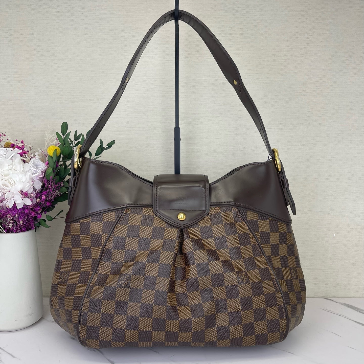Louis Vuitton - Sistina - Synthetic - Brown - (Medium)