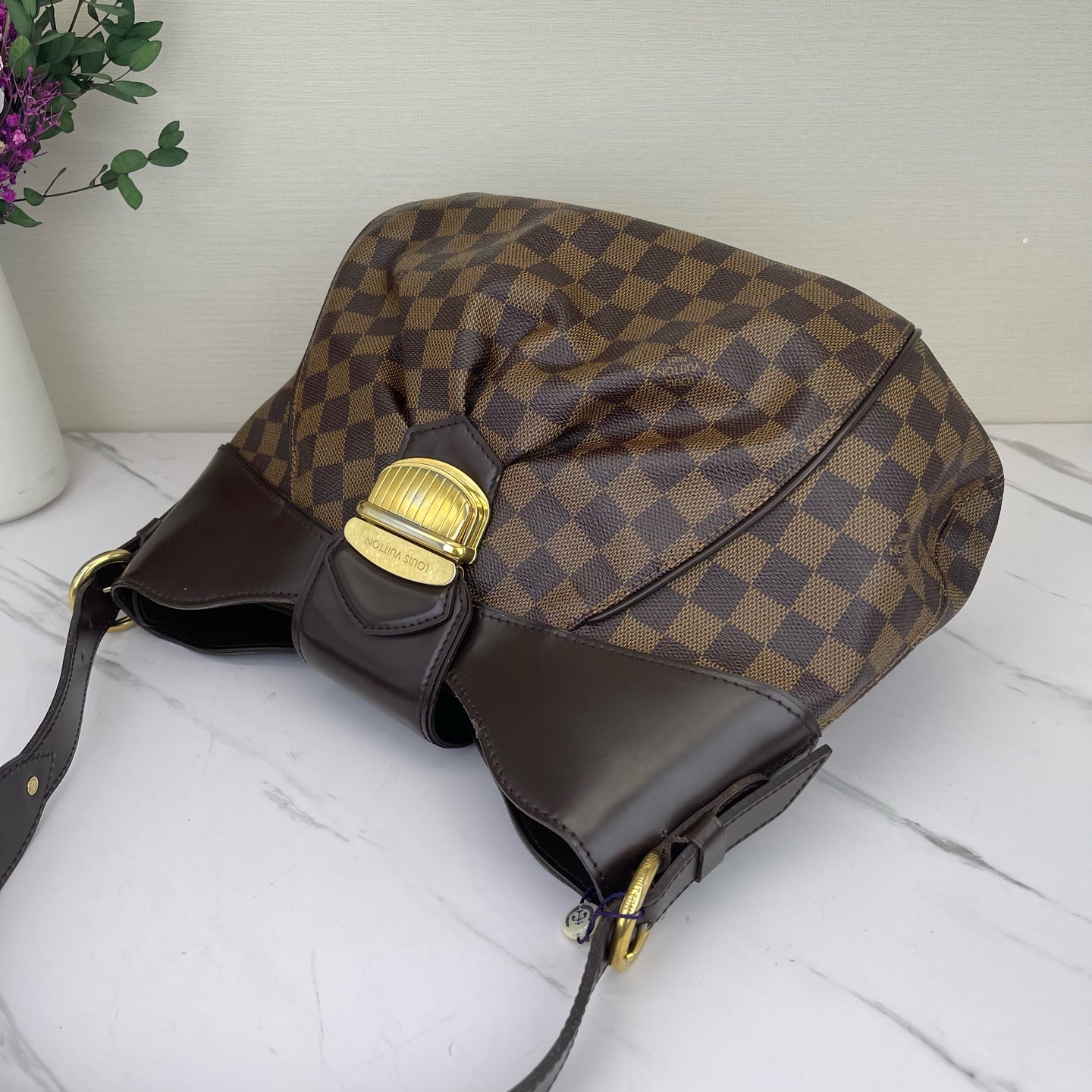 Louis Vuitton - Sistina - Synthetic - Brown - (Medium)