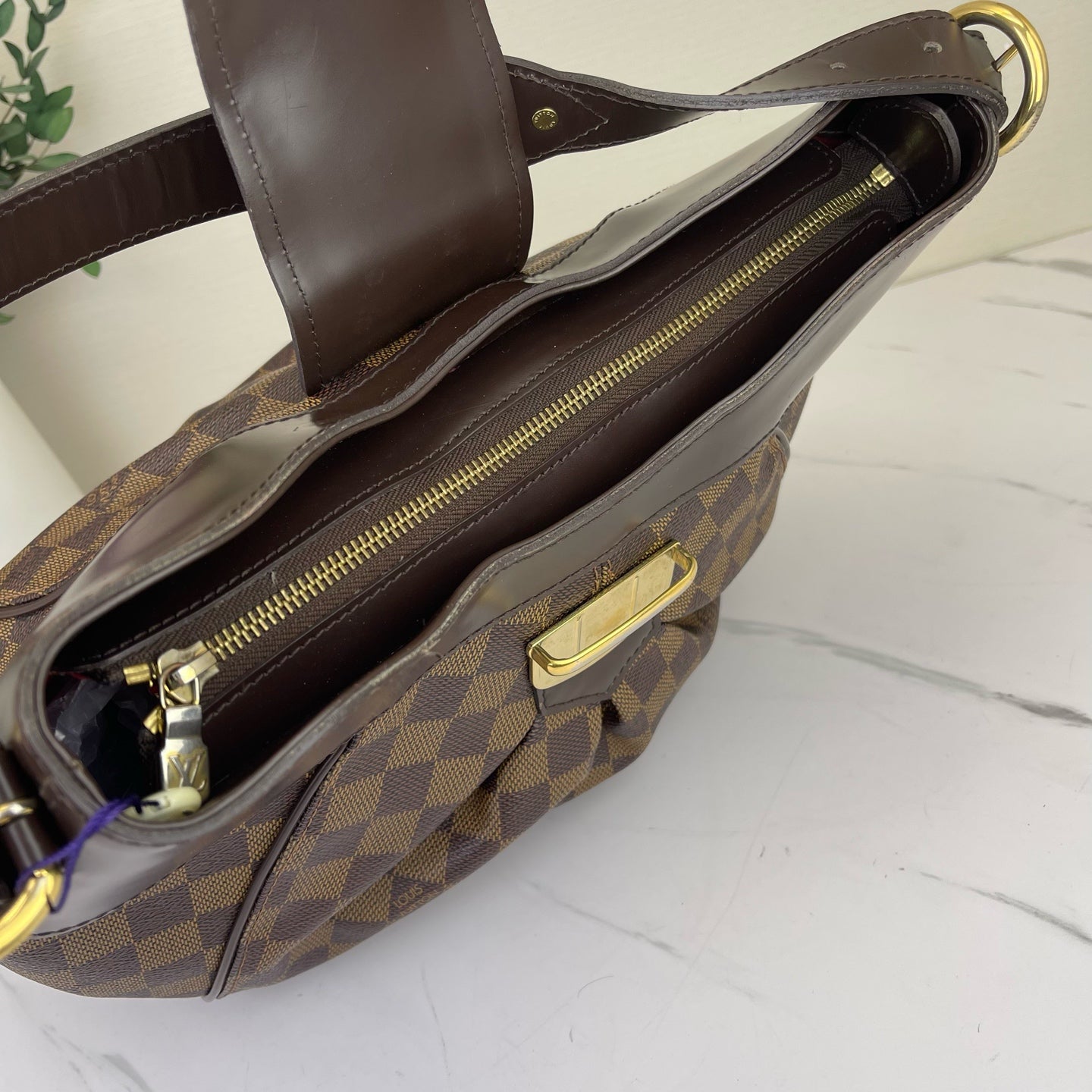 Louis Vuitton - Sistina - Synthetic - Brown - (Medium)