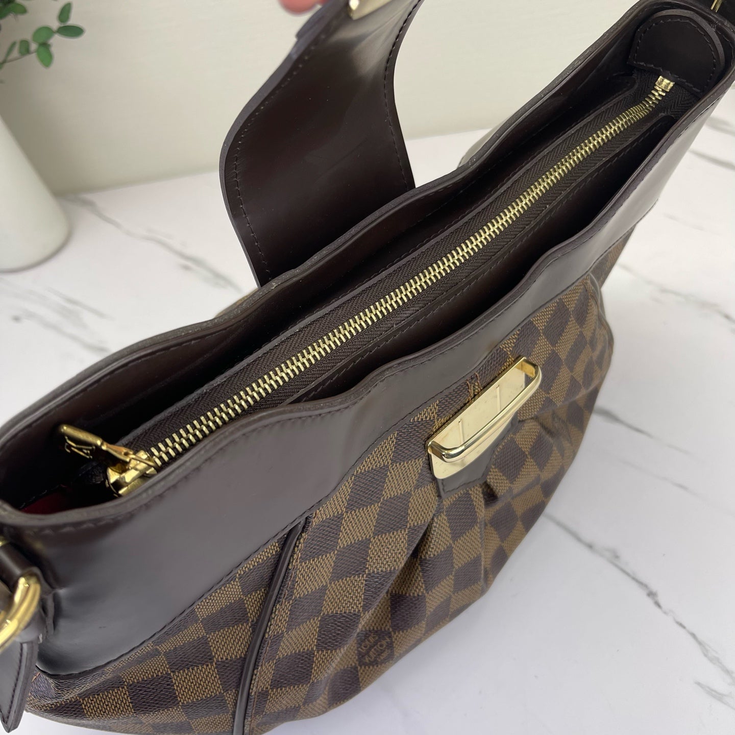 Louis Vuitton - Sistina - Synthetic - Brown - (medium)