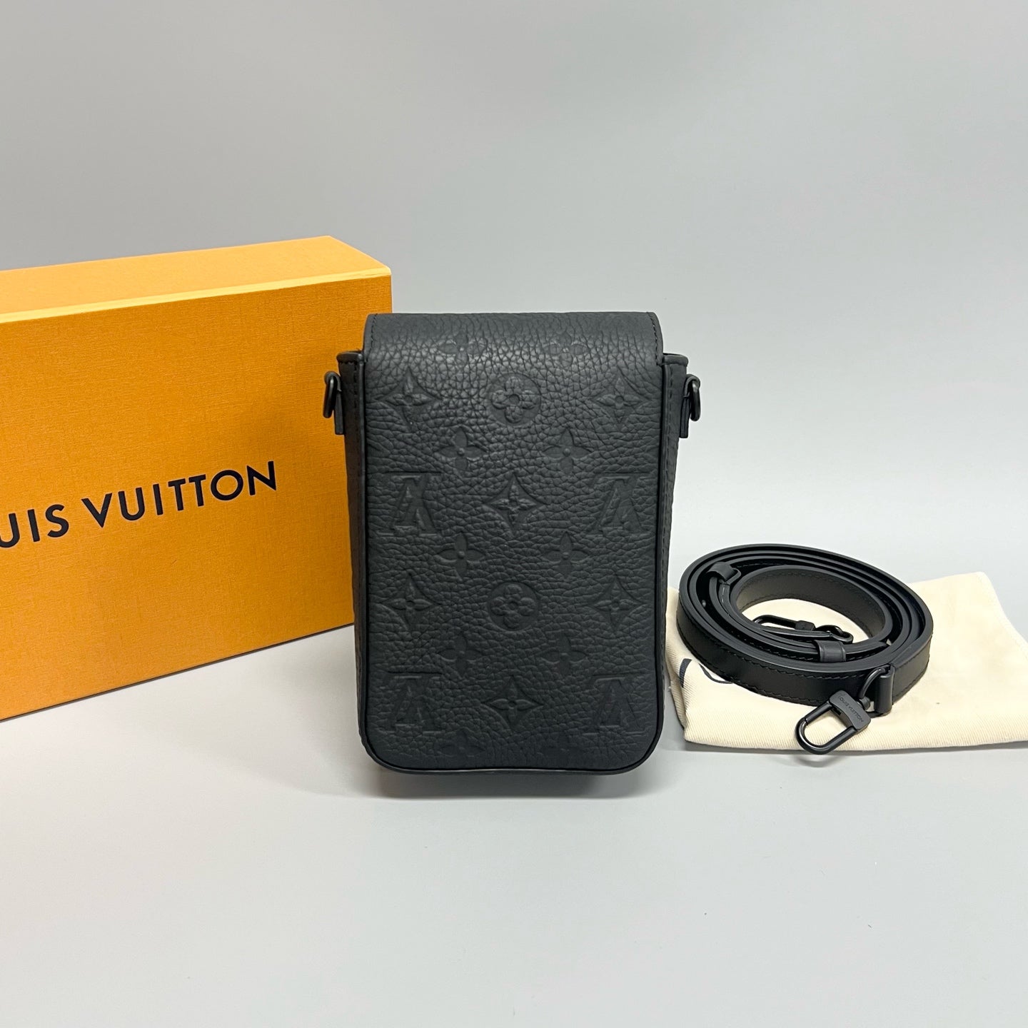 Louis Vuitton - Slock - Leather - Black - (mini)