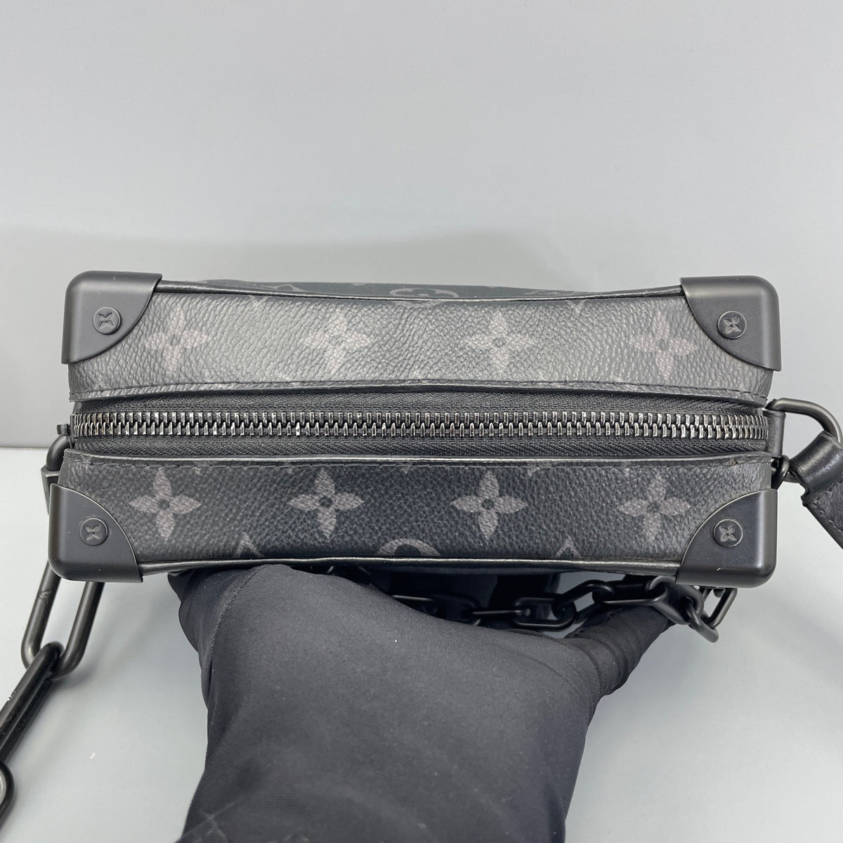 Louis Vuitton - Soft Trunk Box Bag - Synthetic - Black - (mini)