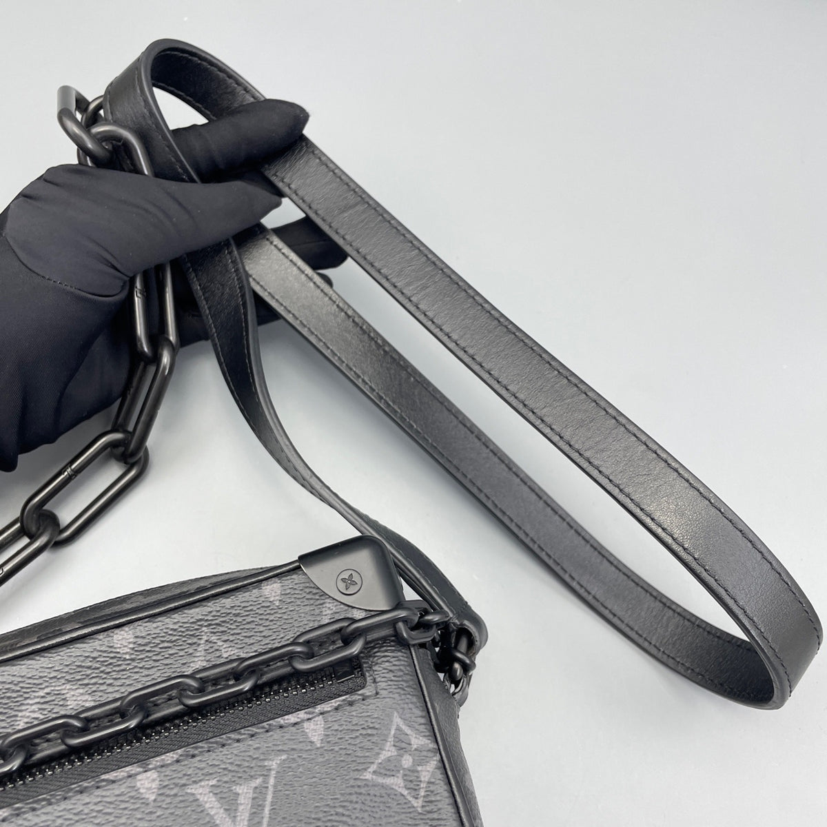 Louis Vuitton - Soft Trunk Box Bag - Synthetic - Black - (mini)