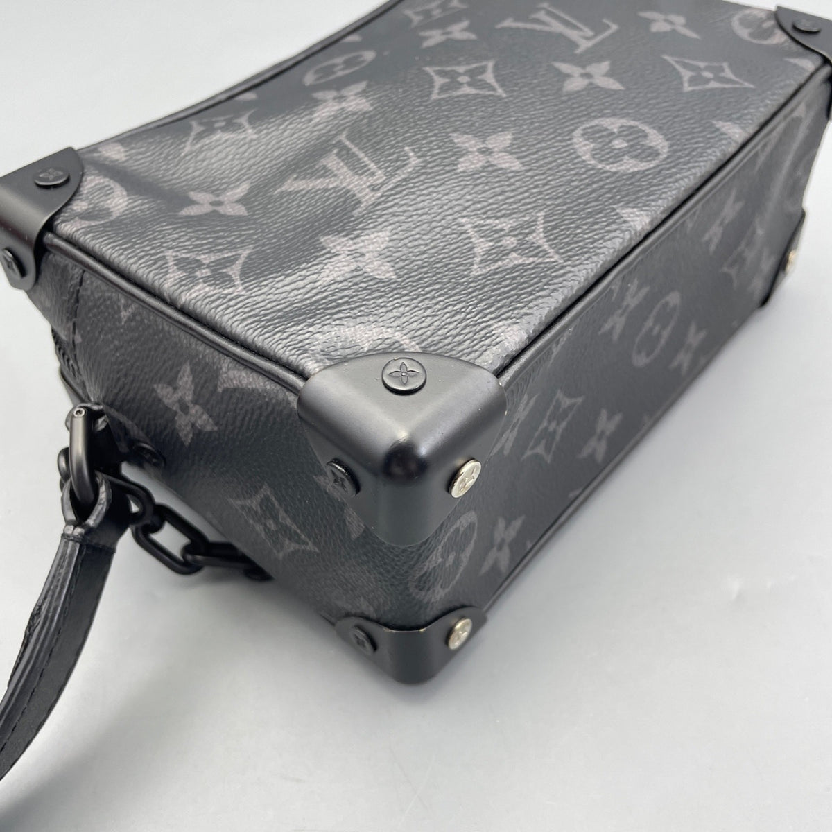 Louis Vuitton - Soft Trunk Box Bag - Synthetic - Black - (mini)