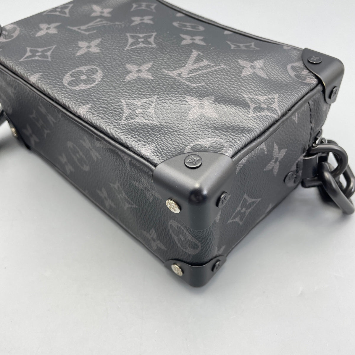 Louis Vuitton - Soft Trunk Box Bag - Synthetic - Black - (mini)