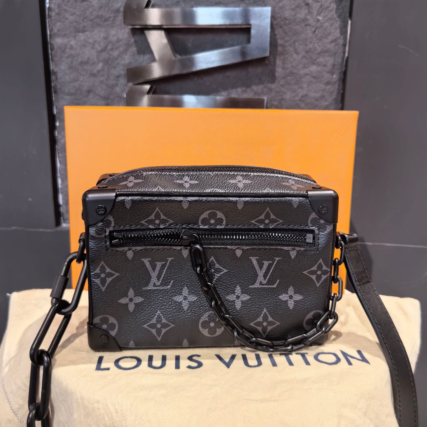 Louis Vuitton - Soft Trunk - Cloth - Black - (small)
