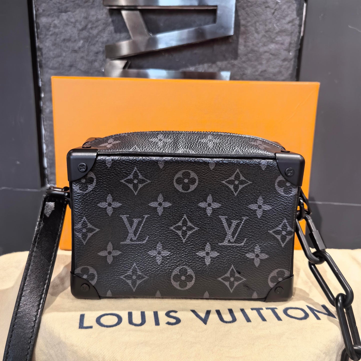 Louis Vuitton - Soft Trunk - Cloth - Black - (small)