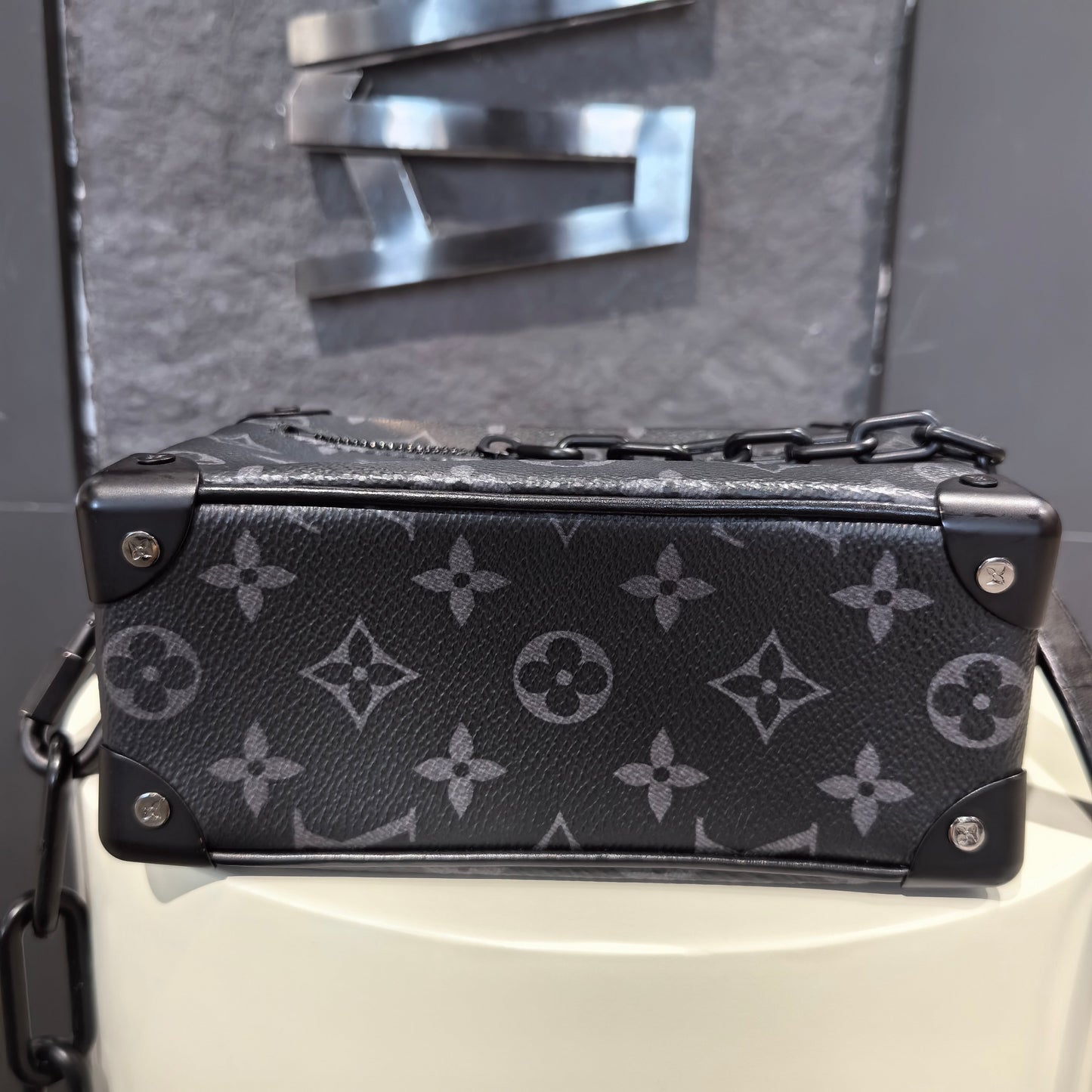 Louis Vuitton - Soft Trunk - Cloth - Black - (small)