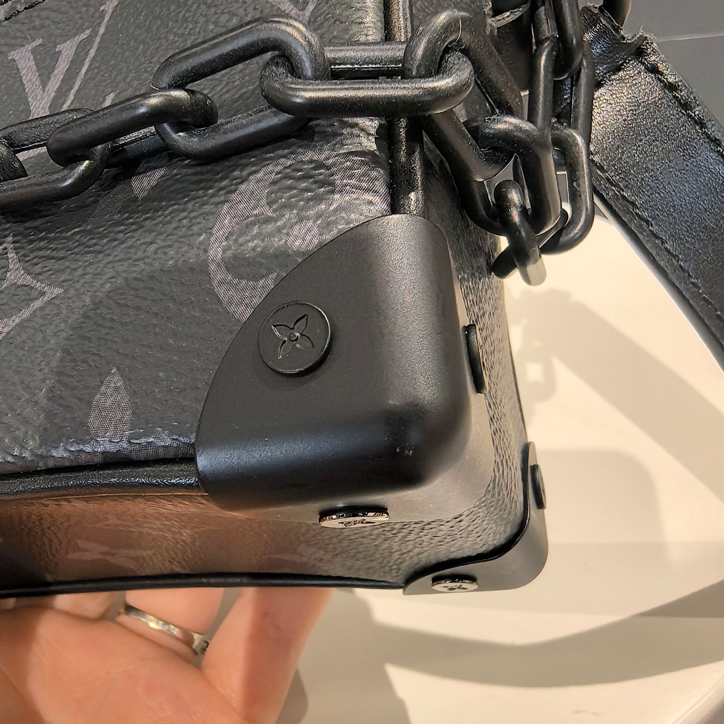 Louis Vuitton - Soft Trunk - Cloth - Black - (small)