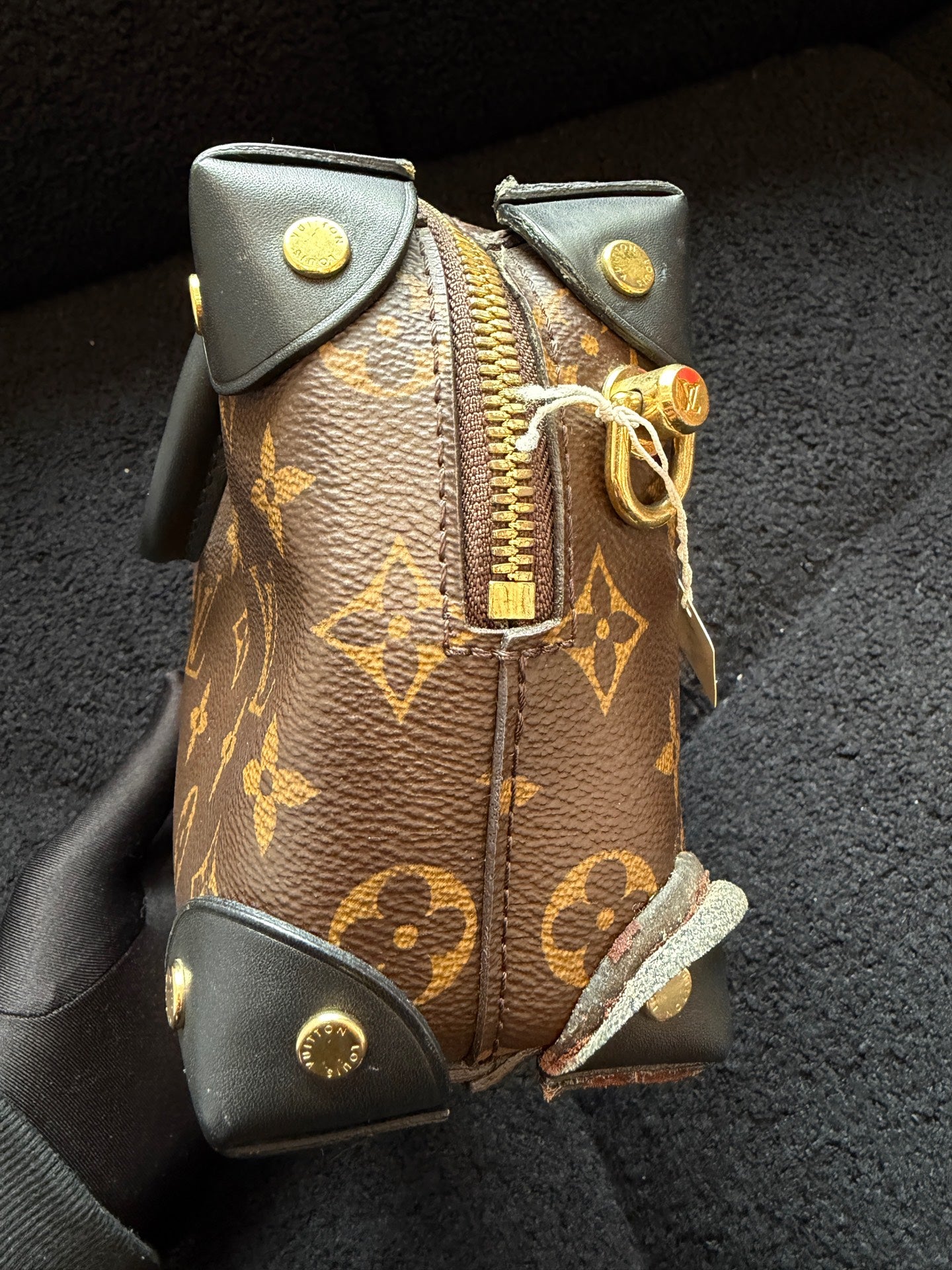 Louis Vuitton - Soft Trunk - Coated canvas with leather trim - Brown - (Mini)