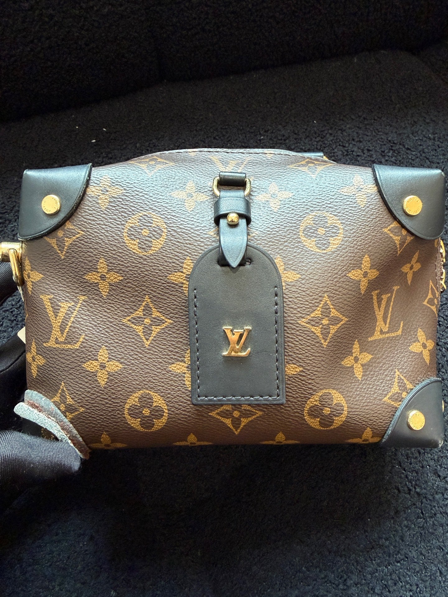 Louis Vuitton - Soft Trunk - Coated canvas with leather trim - Brown - (Mini)