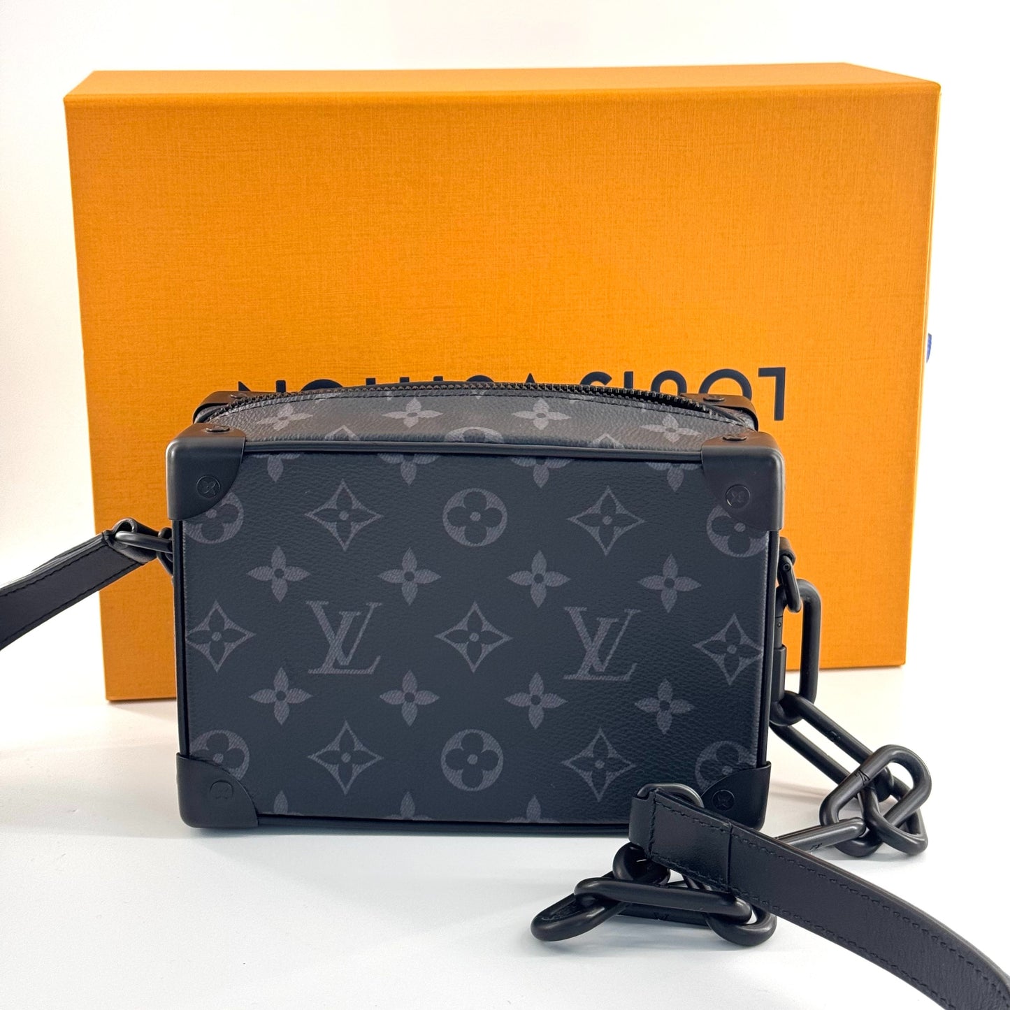 Louis Vuitton - Soft Trunk - Leather - Black - (mini)