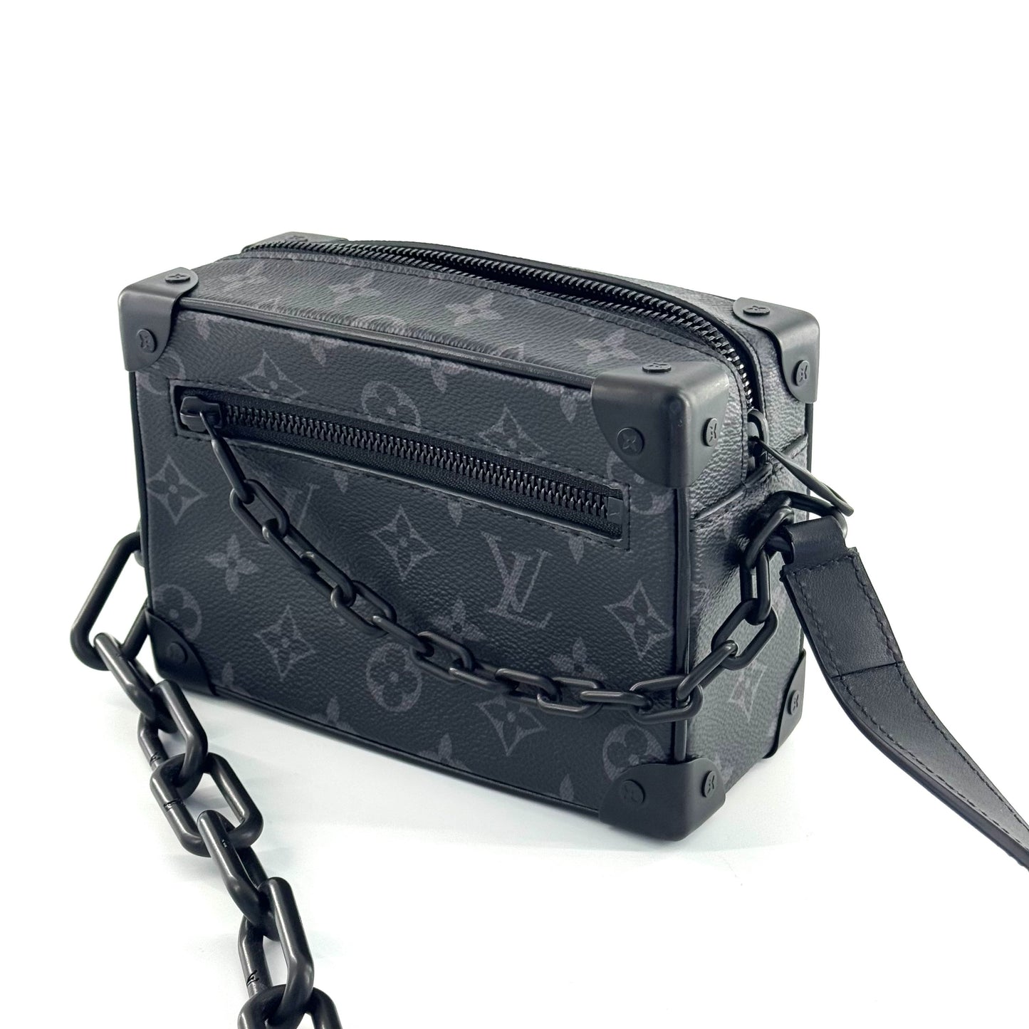 Louis Vuitton - Soft Trunk - Leather - Black - (mini)