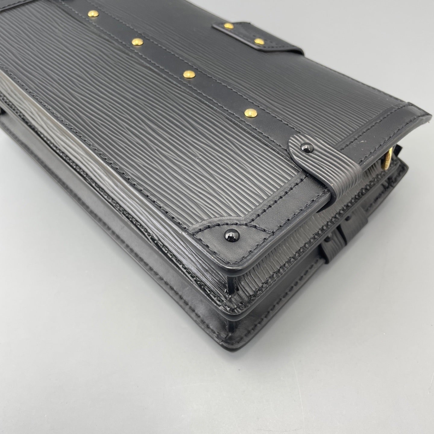 Louis Vuitton - Soft Trunk - Leather - Black - (mini)
