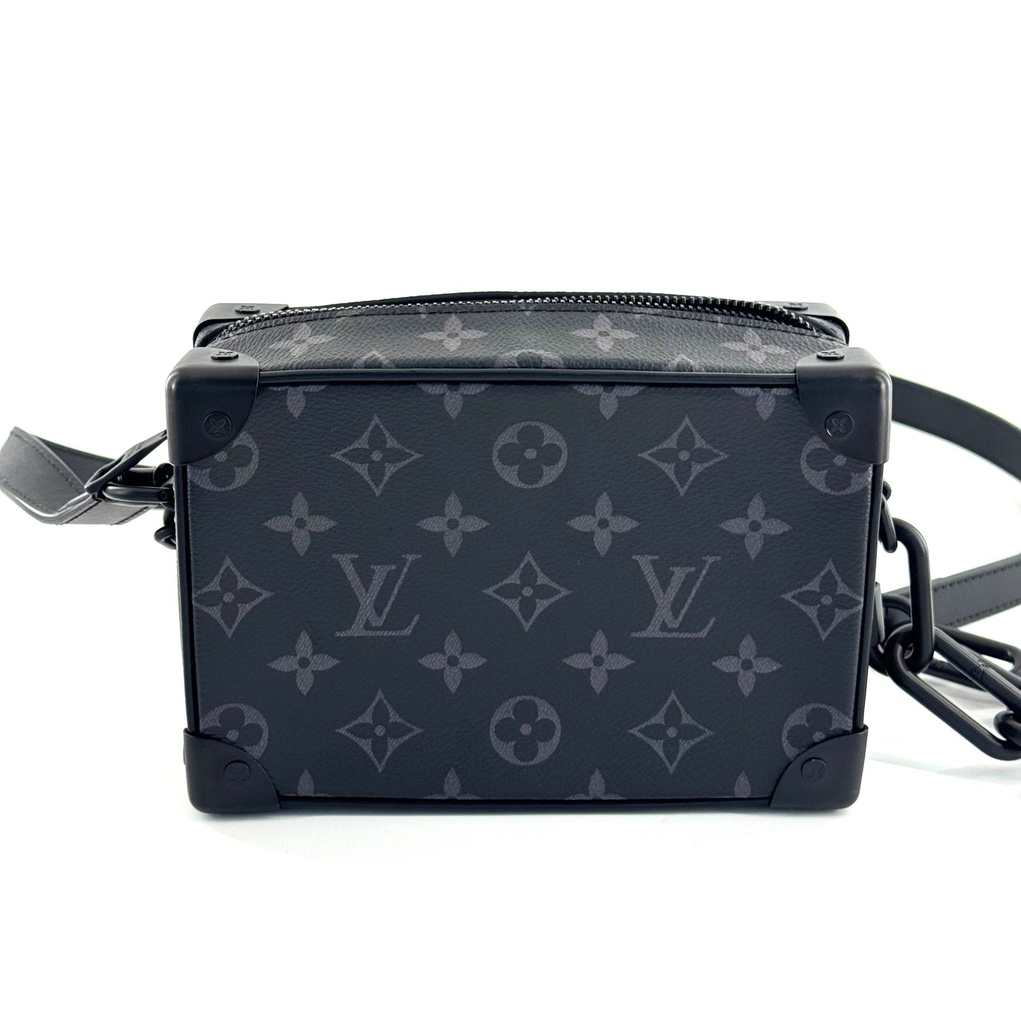 Louis Vuitton - Soft Trunk - Leather - Black - (mini)