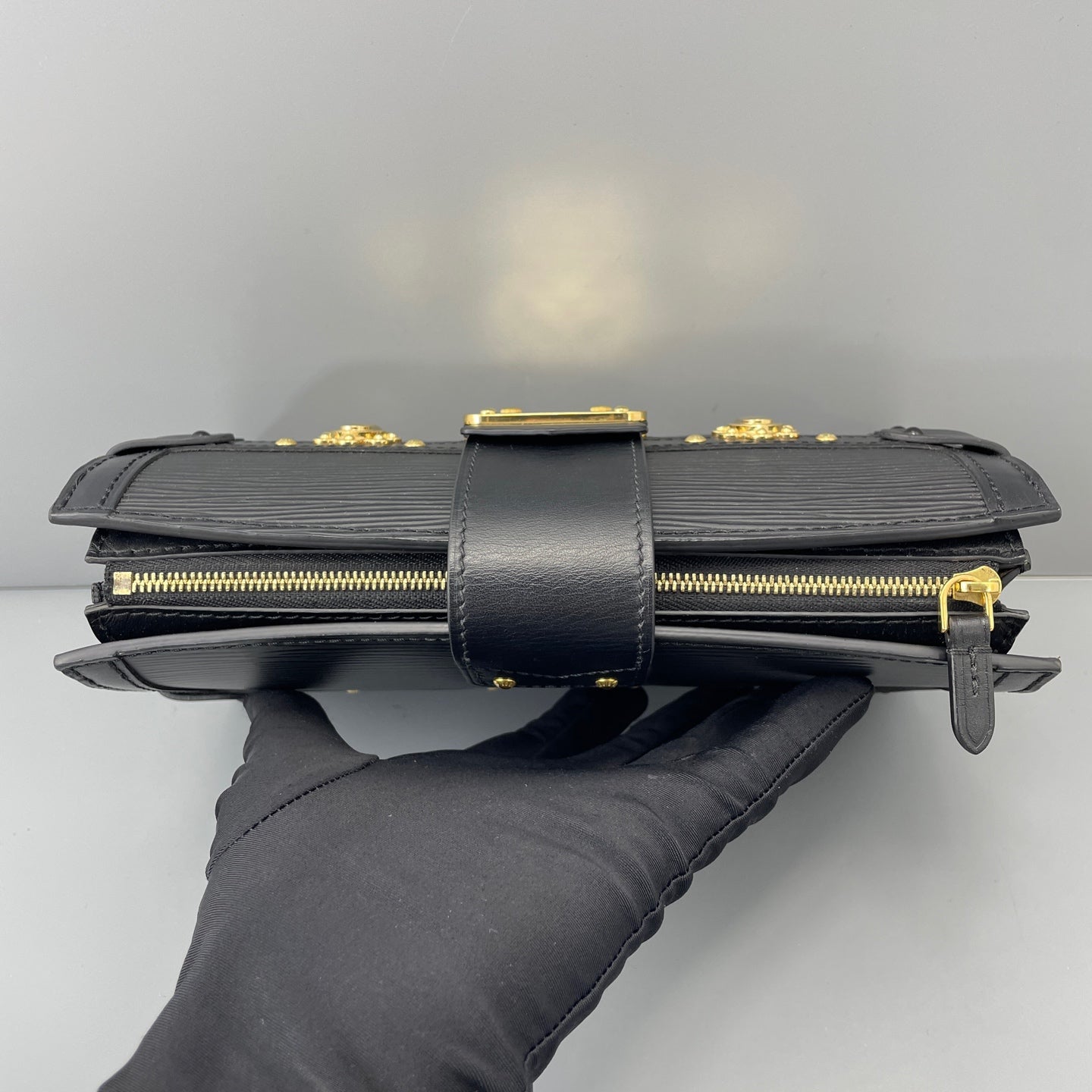 Louis Vuitton - Soft Trunk - Leather - Black - (mini)