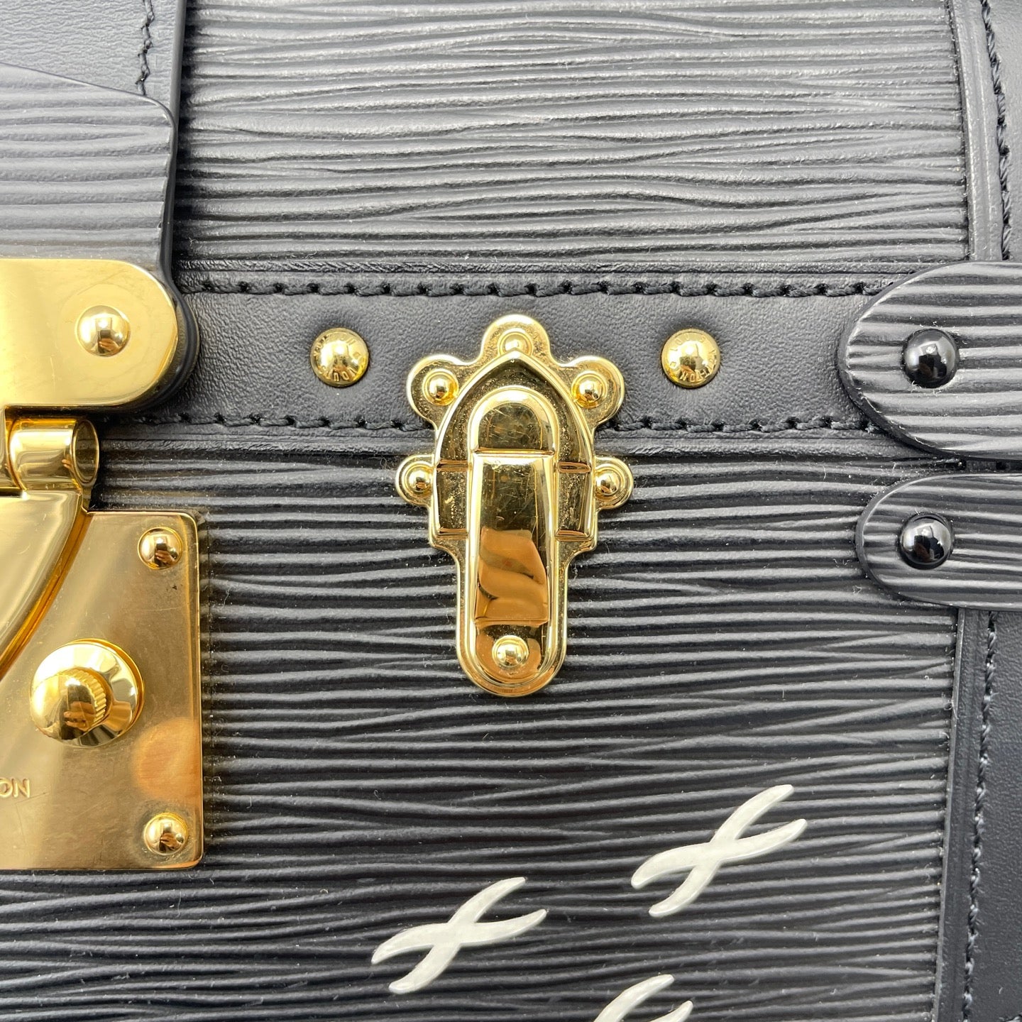Louis Vuitton - Soft Trunk - Leather - Black - (mini)