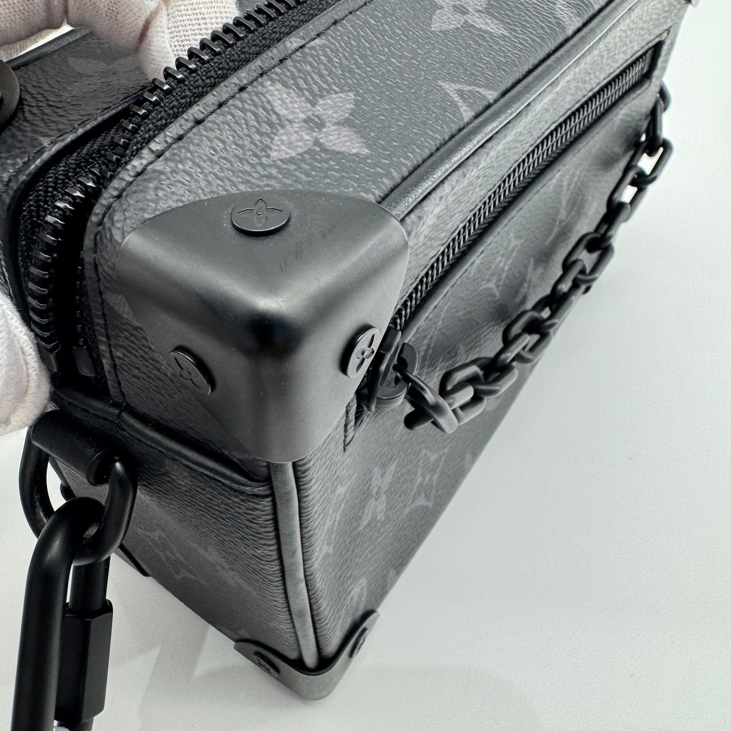 Louis Vuitton - Soft Trunk - Leather - Black - (mini)