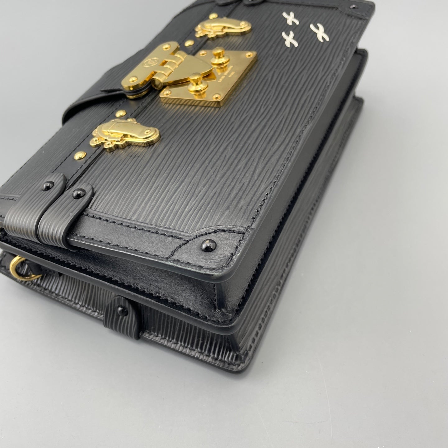 Louis Vuitton - Soft Trunk - Leather - Black - (mini)