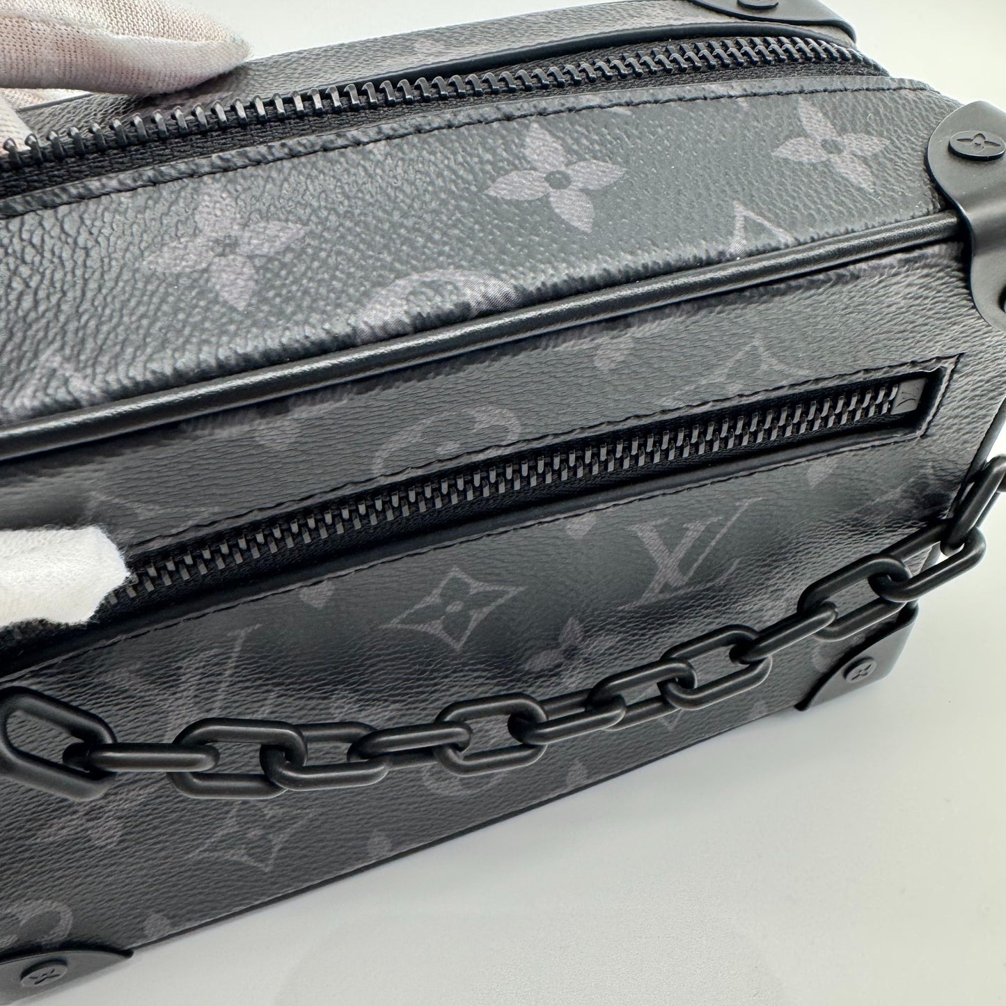 Louis Vuitton - Soft Trunk - Leather - Black - (mini)