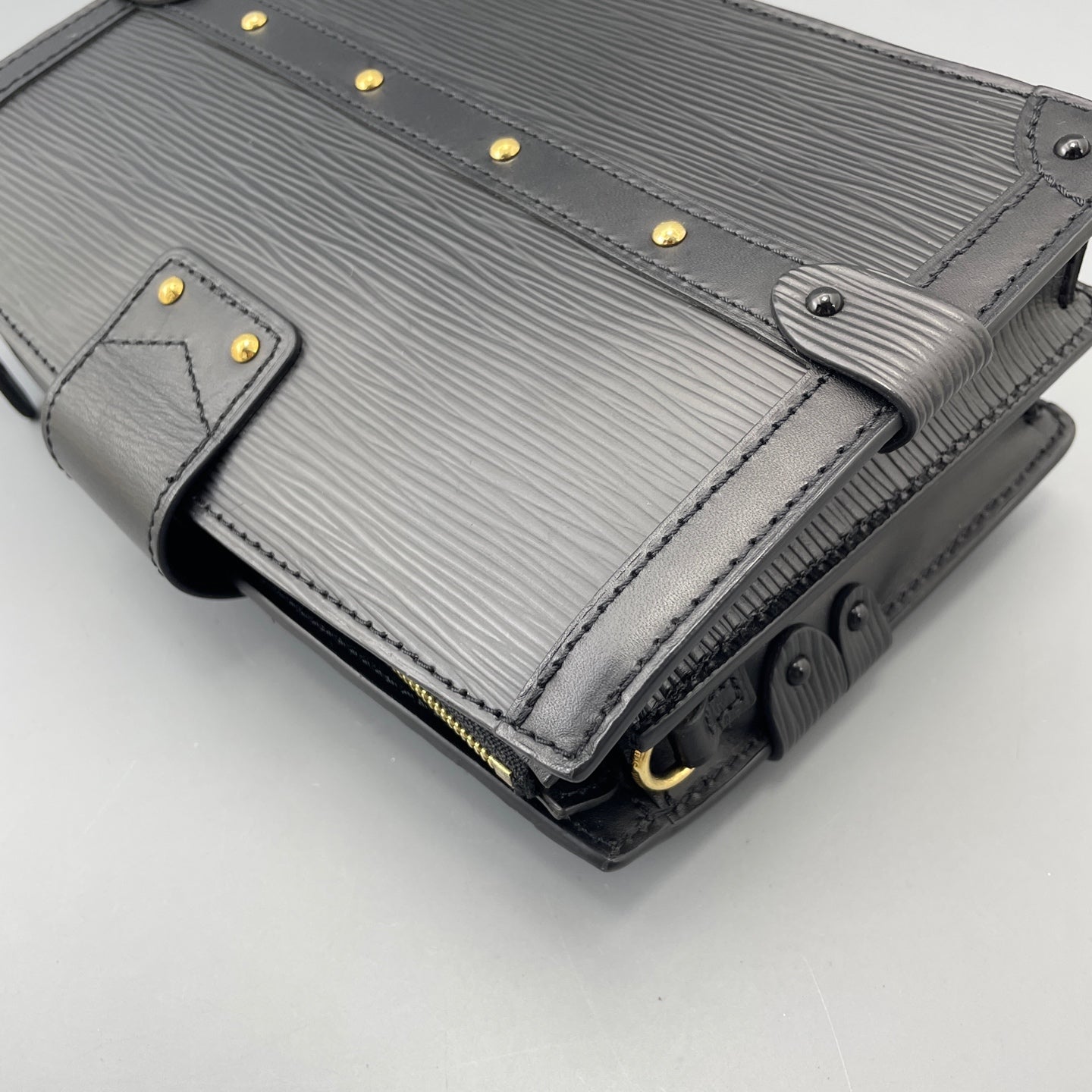 Louis Vuitton - Soft Trunk - Leather - Black - (mini)