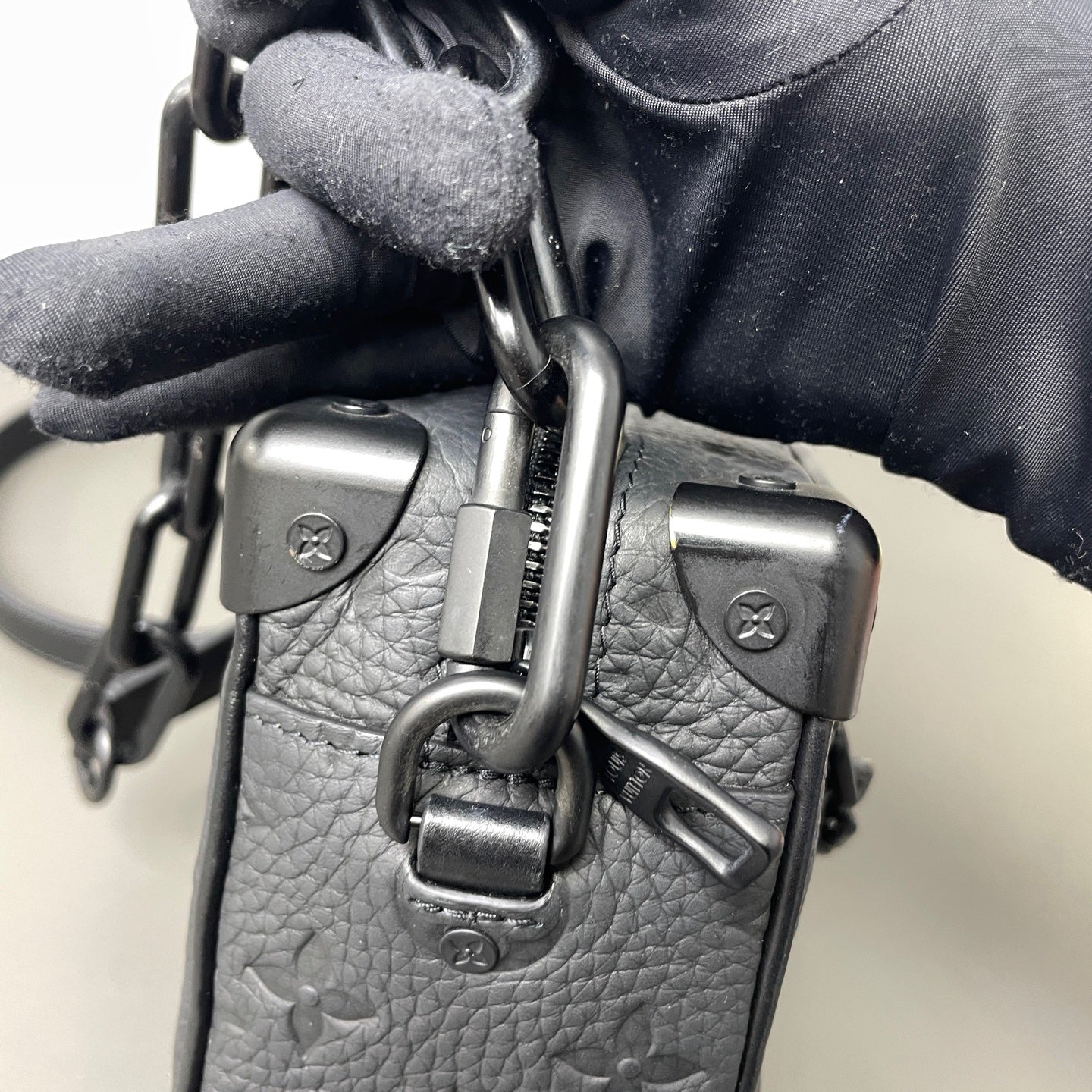 Louis Vuitton - Soft Trunk - Leather - Black - (small)