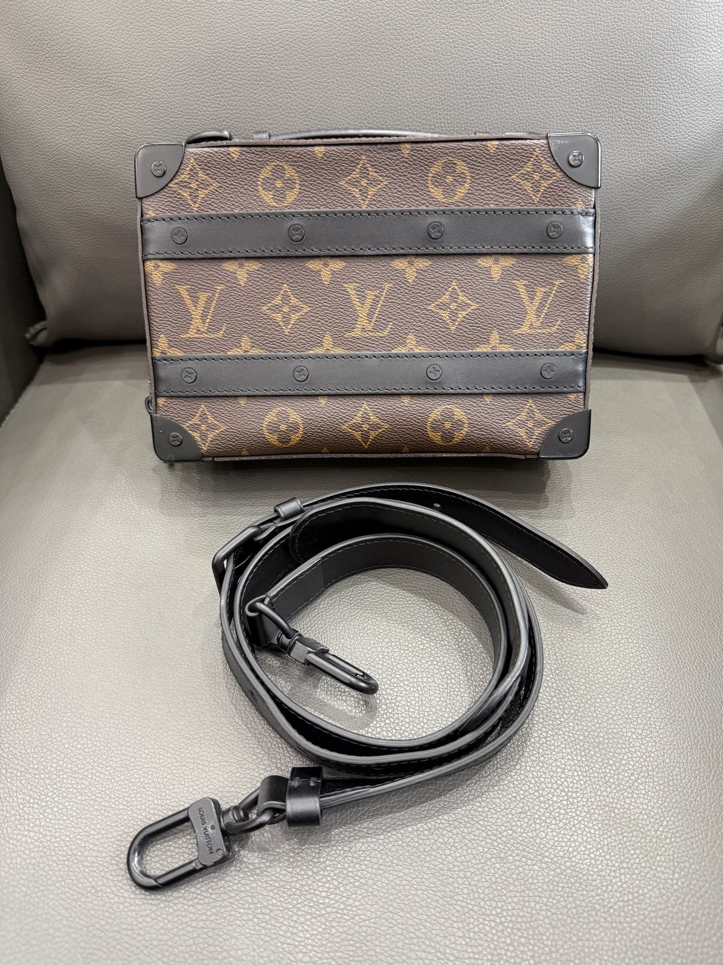 Louis Vuitton - Soft Trunk - Leather - Brown - (mini)