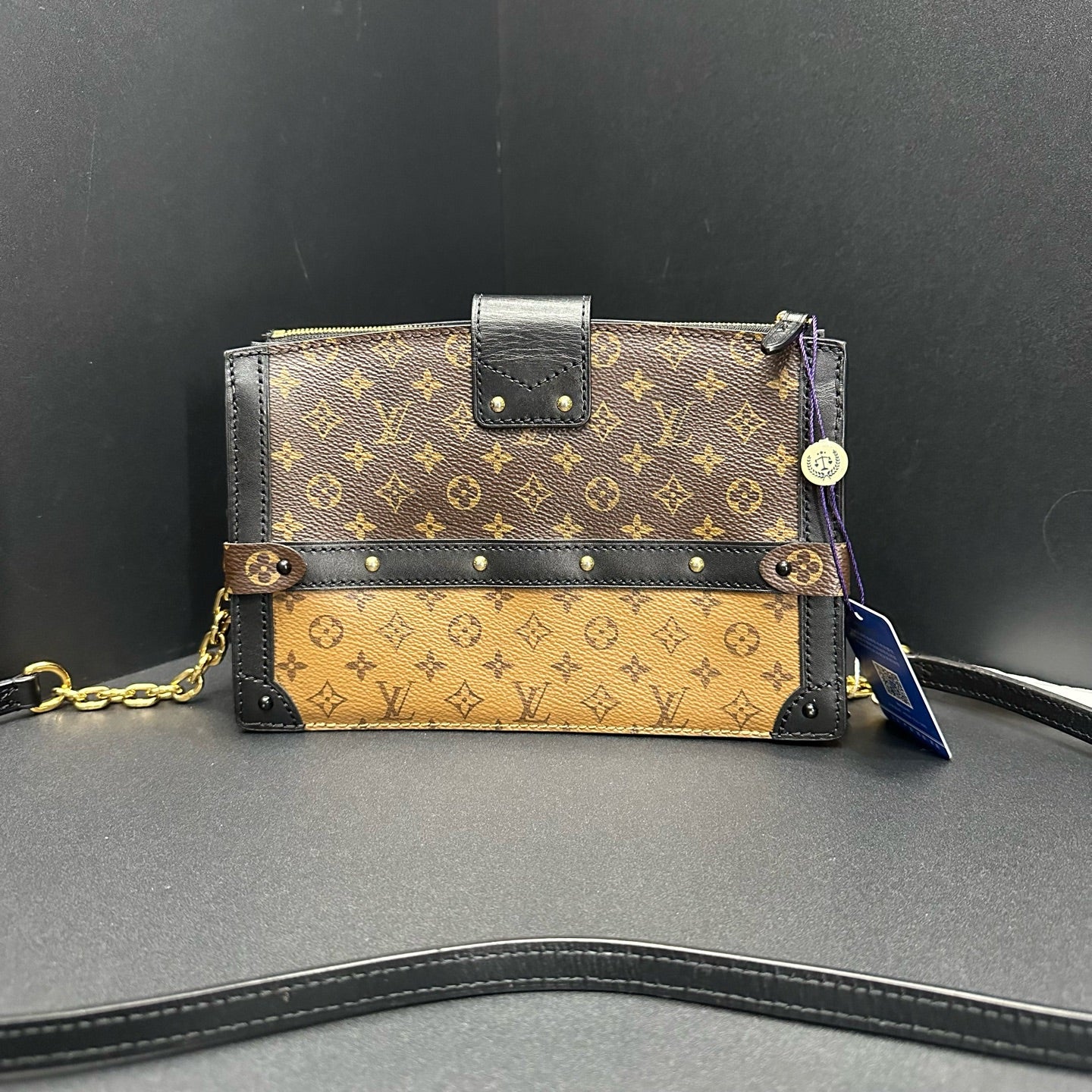 Louis Vuitton - Soft Trunk - Leather - Brown - (mini)