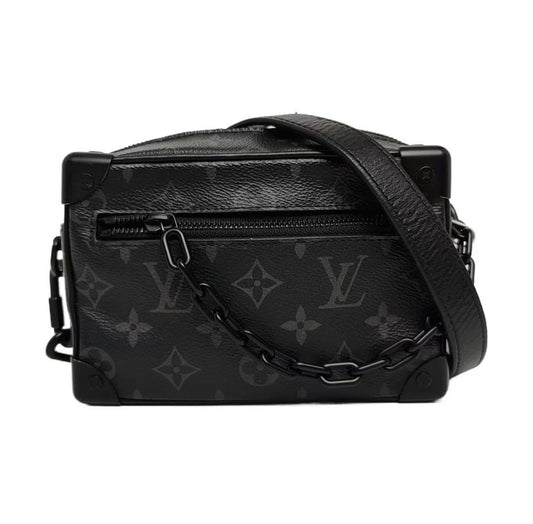 Louis Vuitton - Soft Trunk M44735 - Monogram Eclipse coated canvas - Black - (mini)