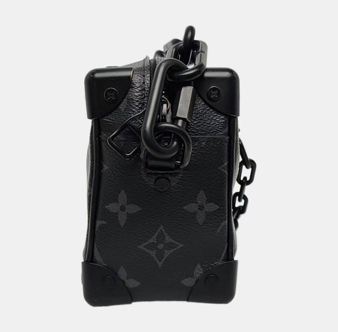 Louis Vuitton - Soft Trunk M44735 - Monogram Eclipse coated canvas - Black - (mini)
