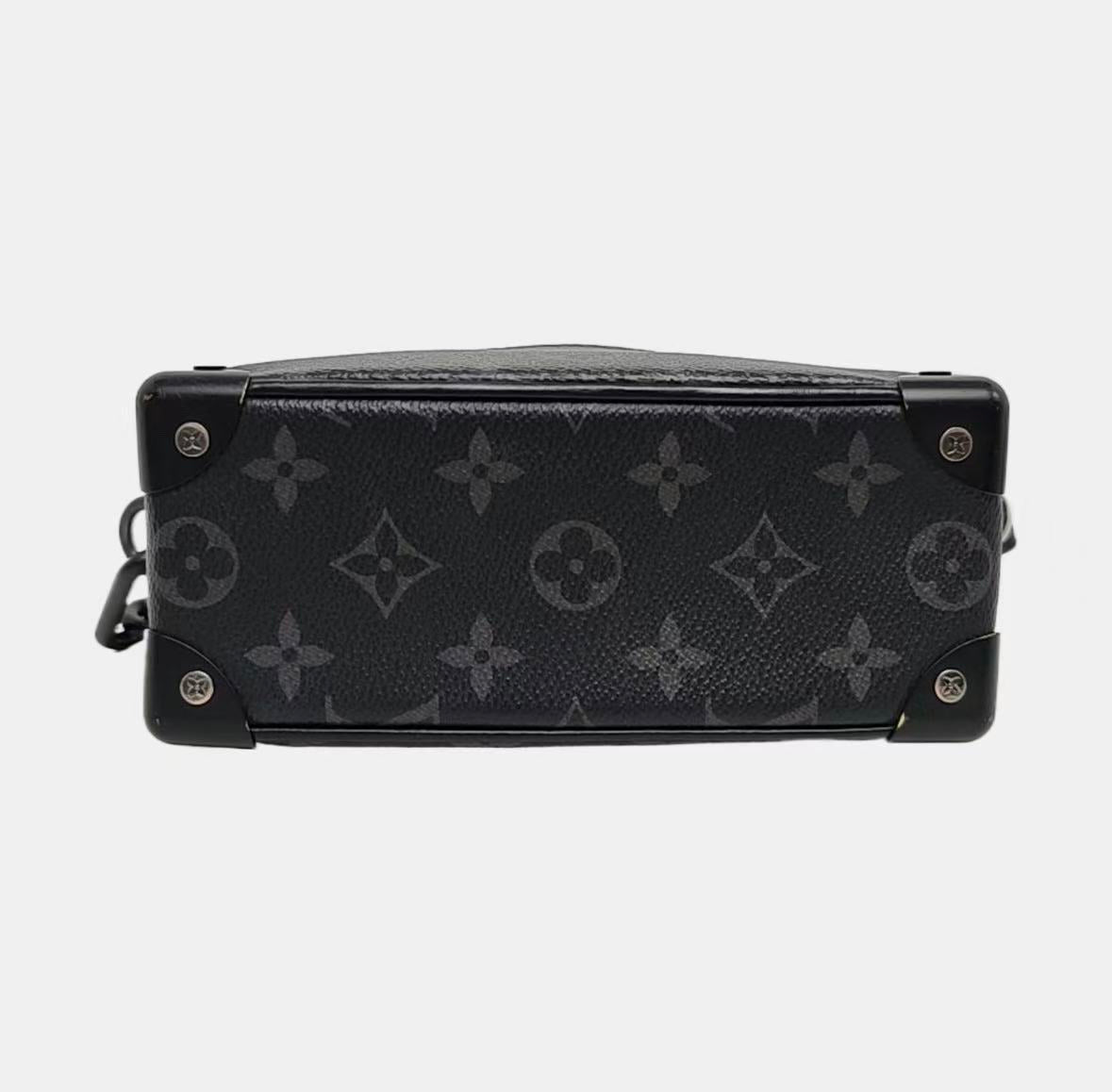 Louis Vuitton - Soft Trunk M44735 - Monogram Eclipse coated canvas - Black - (mini)