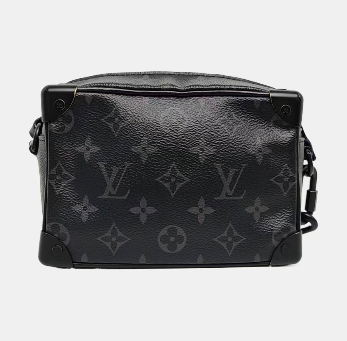 Louis Vuitton - Soft Trunk M44735 - Monogram Eclipse coated canvas - Black - (mini)