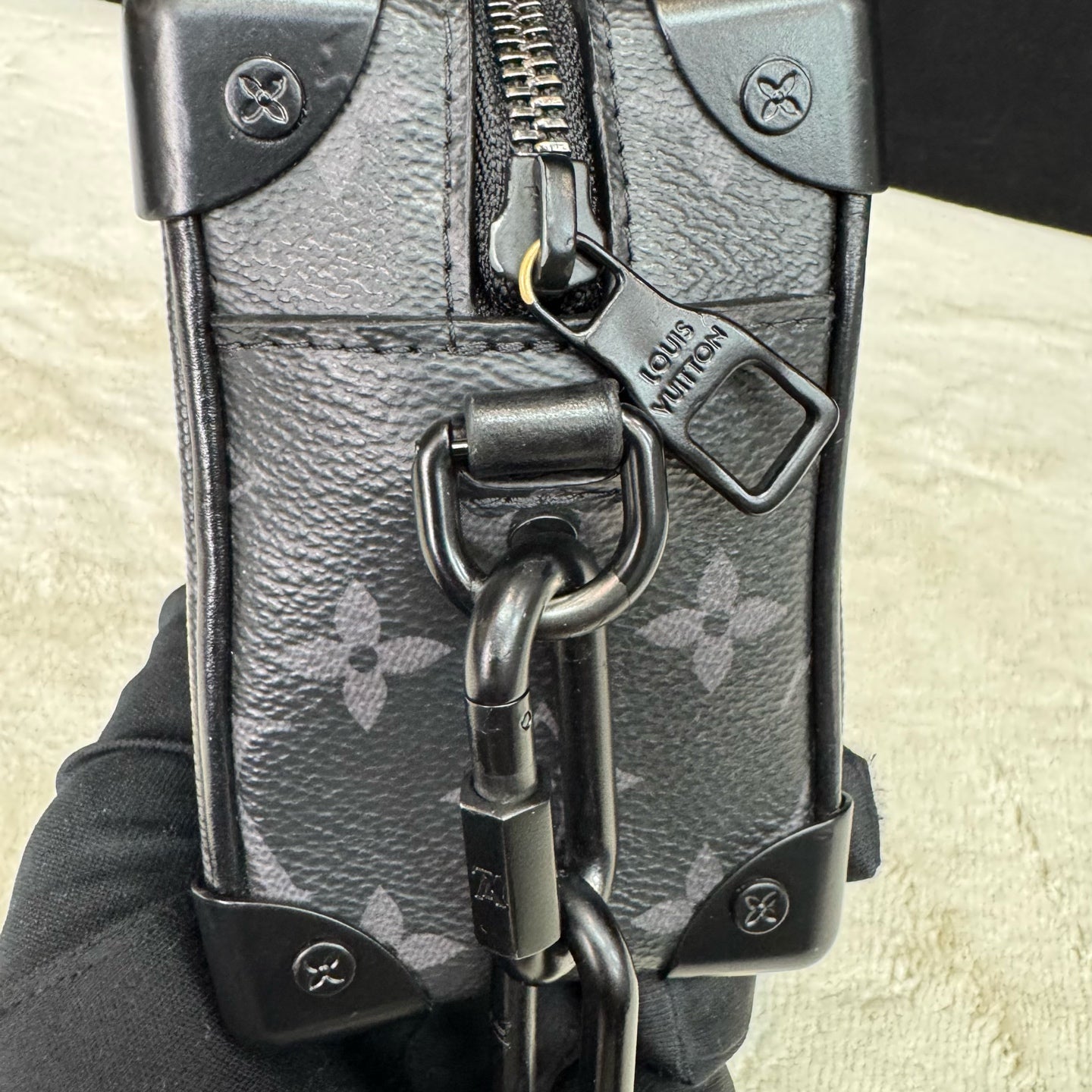 Louis Vuitton - Soft Trunk mini - Leather - Black - (mini)