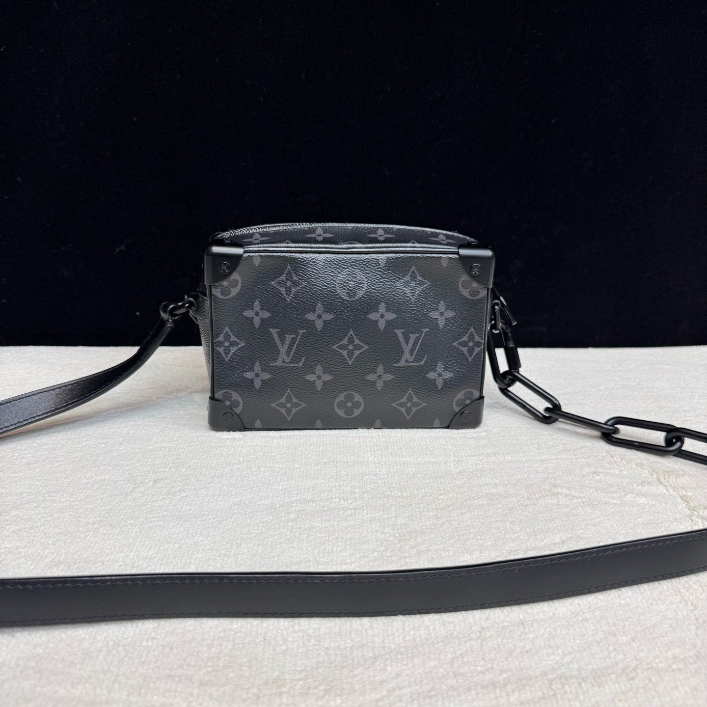 Louis Vuitton - Soft Trunk mini - Synthetic - Black - (mini)