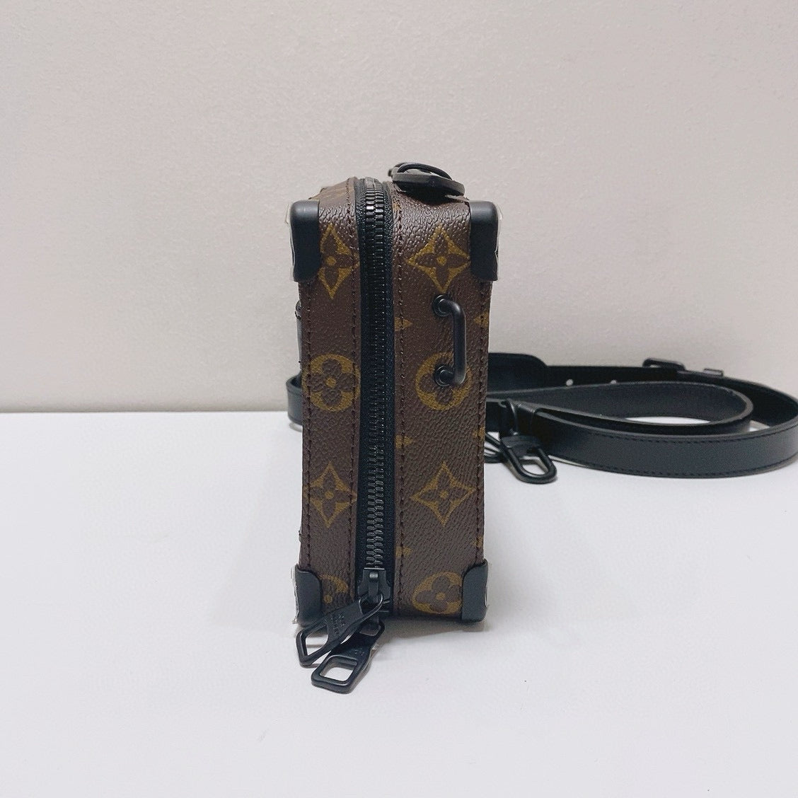 Louis Vuitton - Soft Trunk - Monogram coated canvas with leather trim - Brown - (Small)
