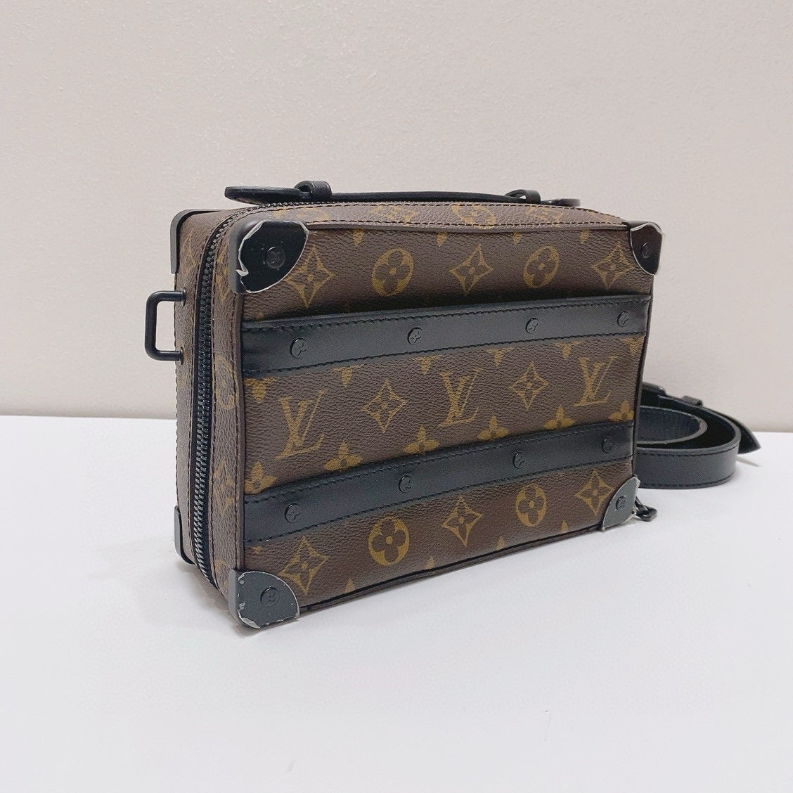Louis Vuitton - Soft Trunk - Monogram coated canvas with leather trim - Brown - (Small)