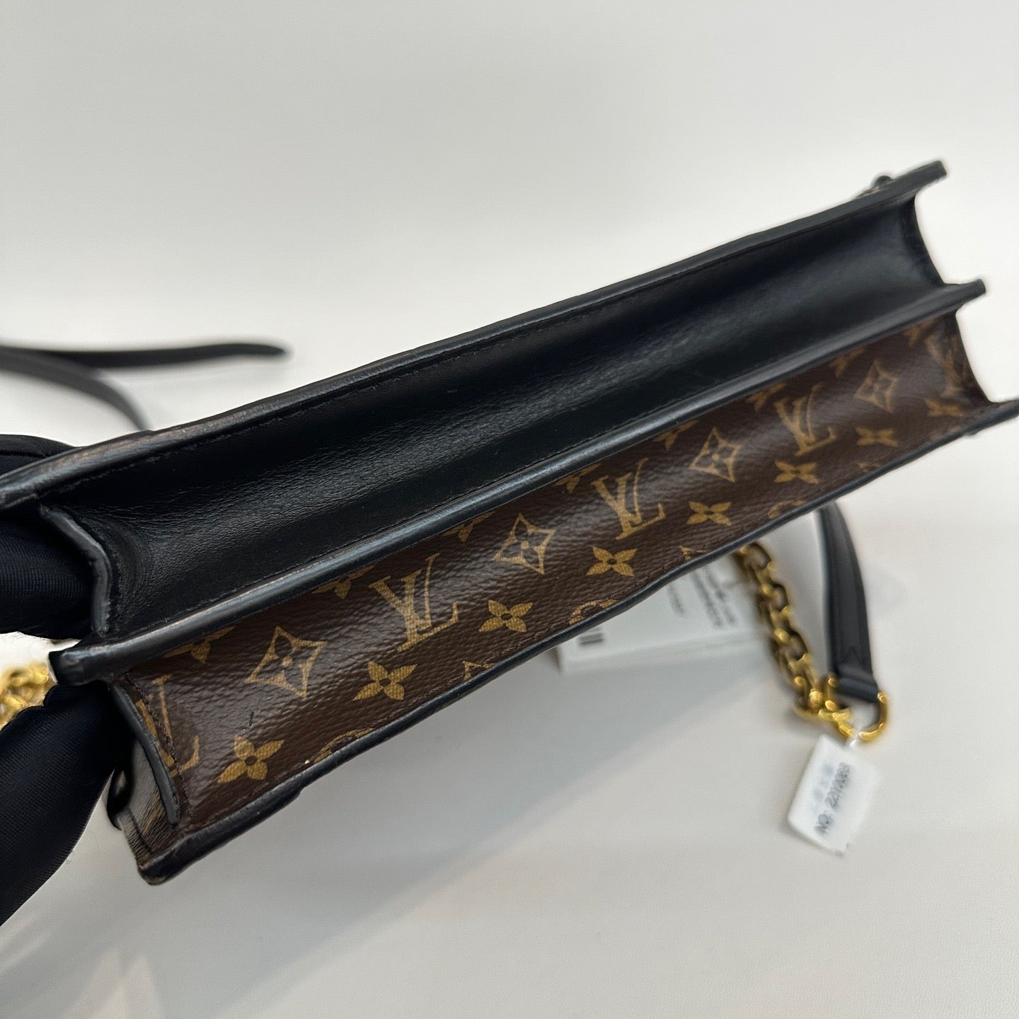 Louis Vuitton - Soft Trunk Pouch - Monogram coated canvas and leather - Brown with Black and Caramel accents - (mini)