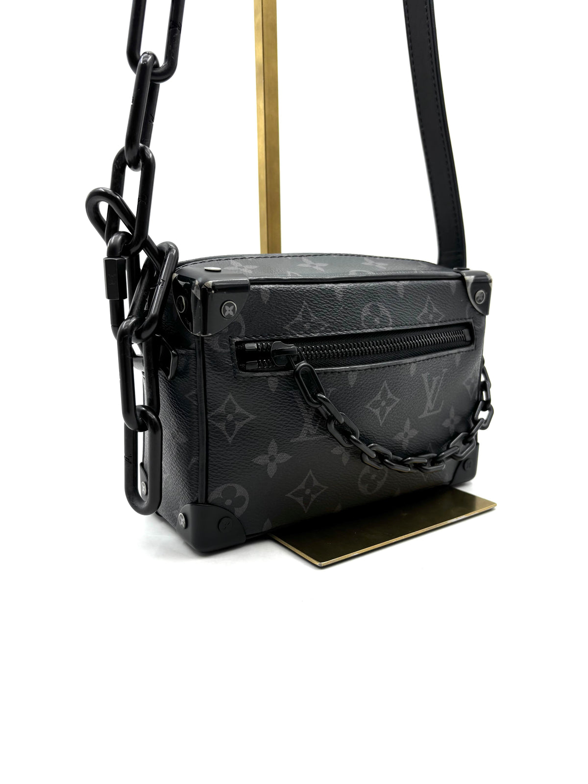Louis Vuitton - Soft Trunk - Synthetic - Black - (mini)