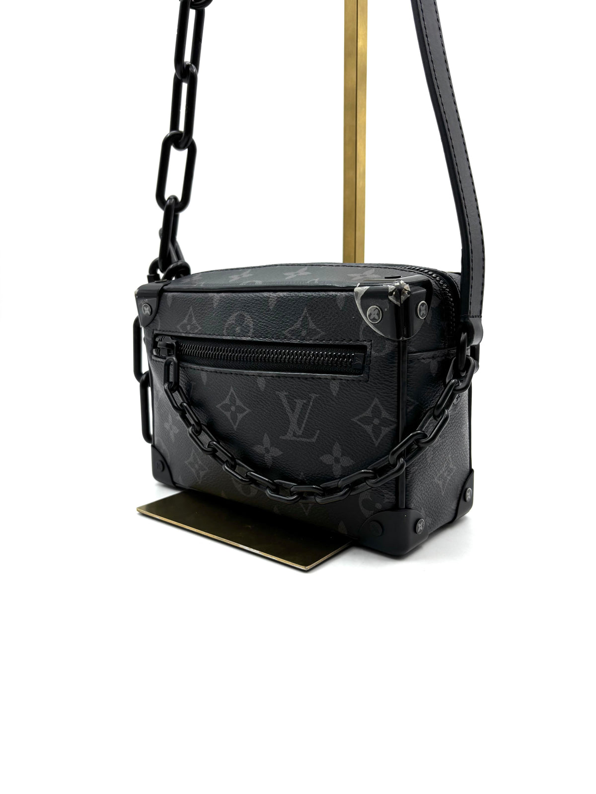 Louis Vuitton - Soft Trunk - Synthetic - Black - (mini)