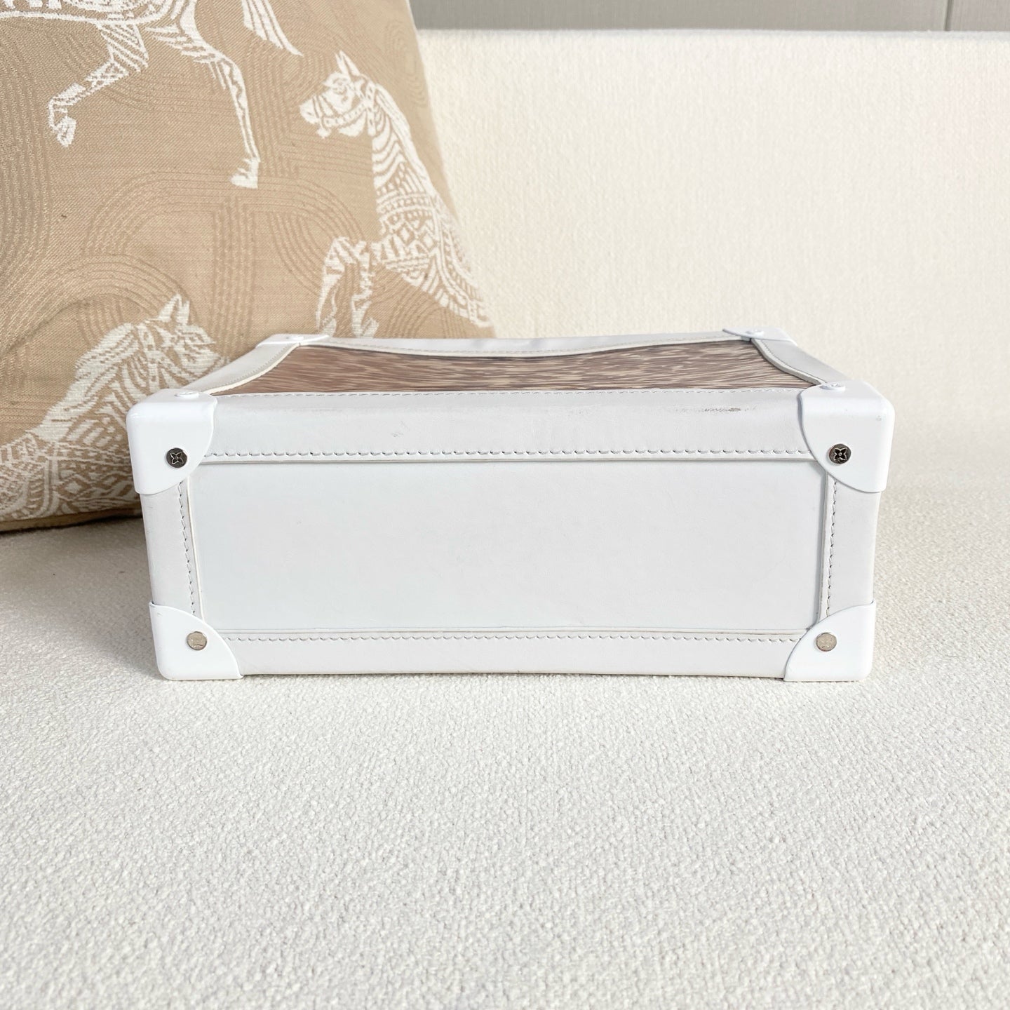 Louis Vuitton - Soft Trunk - Vinyl - White - (mini)