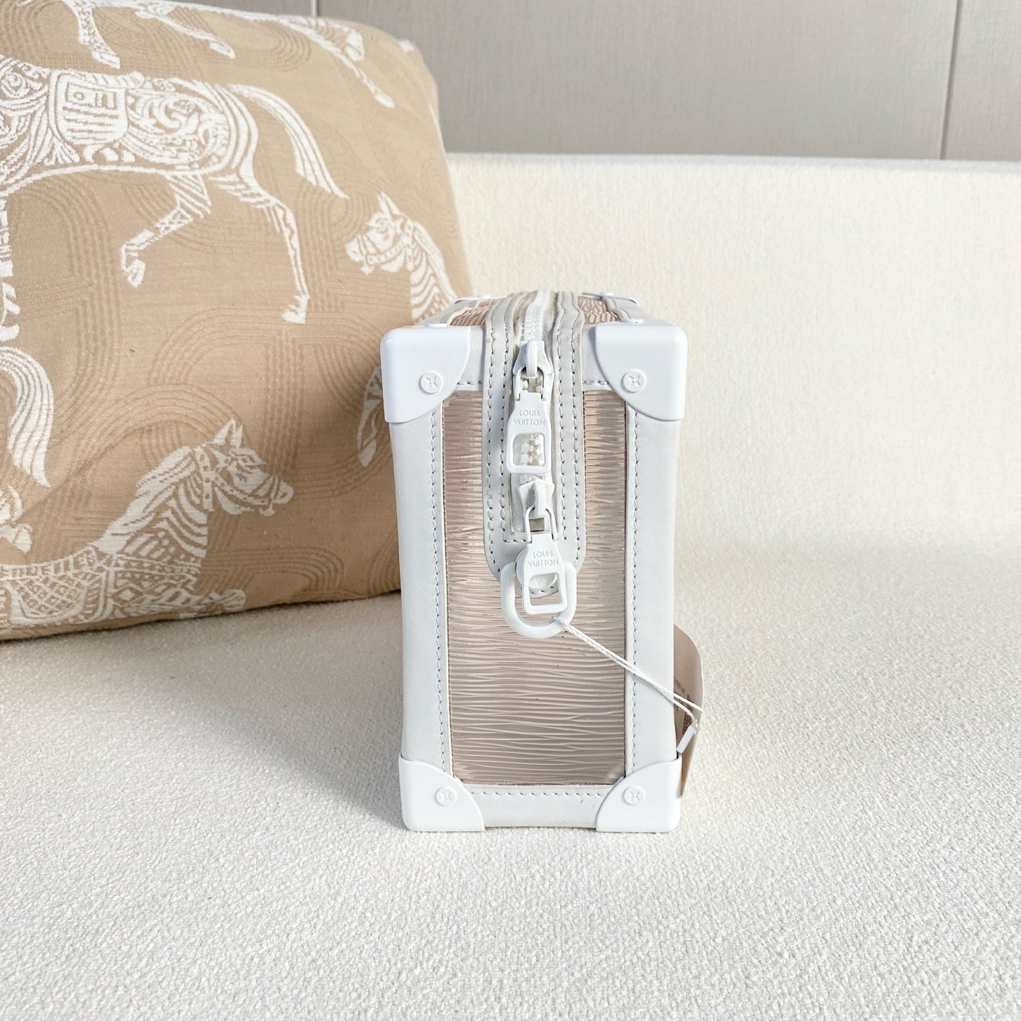 Louis Vuitton - Soft Trunk - Vinyl - White - (mini)