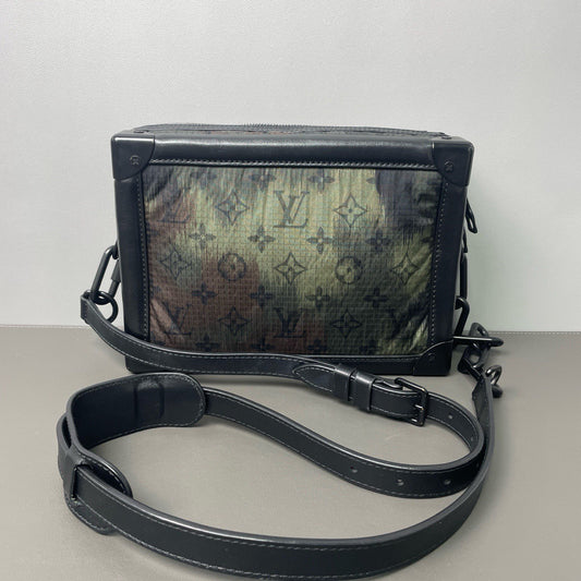 Louis Vuitton - Soft Trunk - Waterproof fabric with leather trim - Dark Green Camouflage - (small)