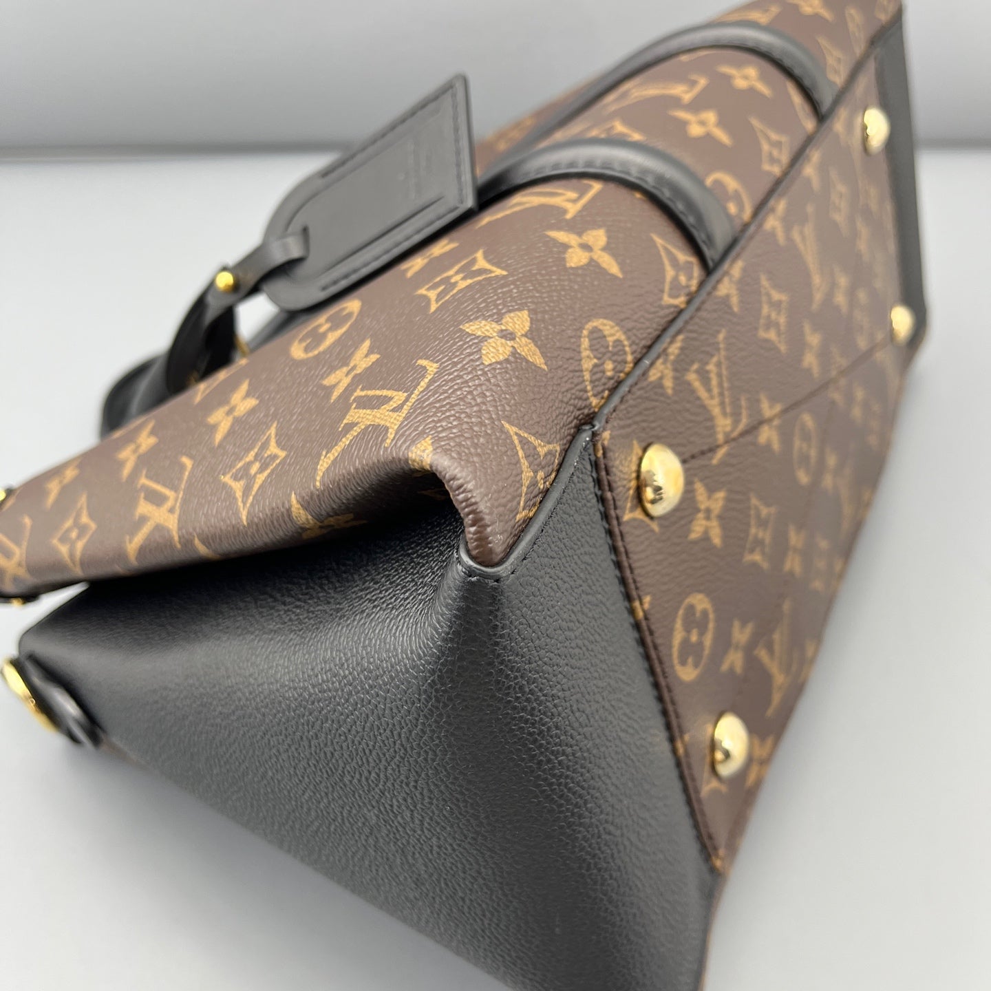 Louis Vuitton - Soufflot BB - Coated Canvas and Leather - Brown and Black - (small)