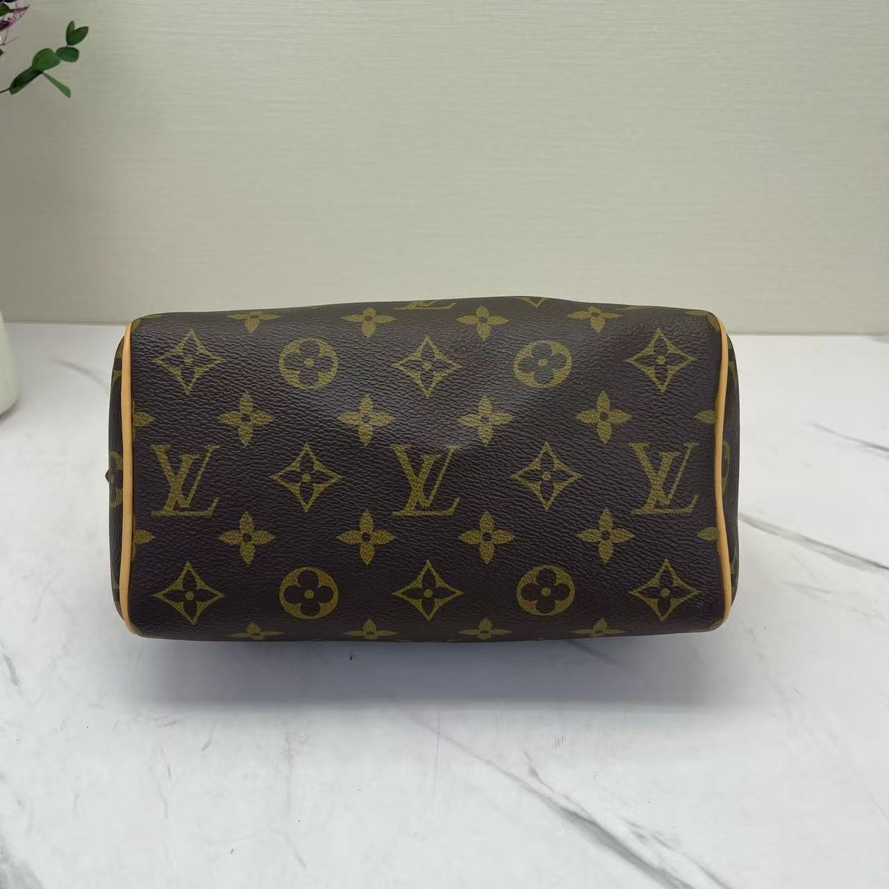 Louis Vuitton - Speedy 20 - Monogram coated canvas with Vachetta leather trim - Brown - (mini)