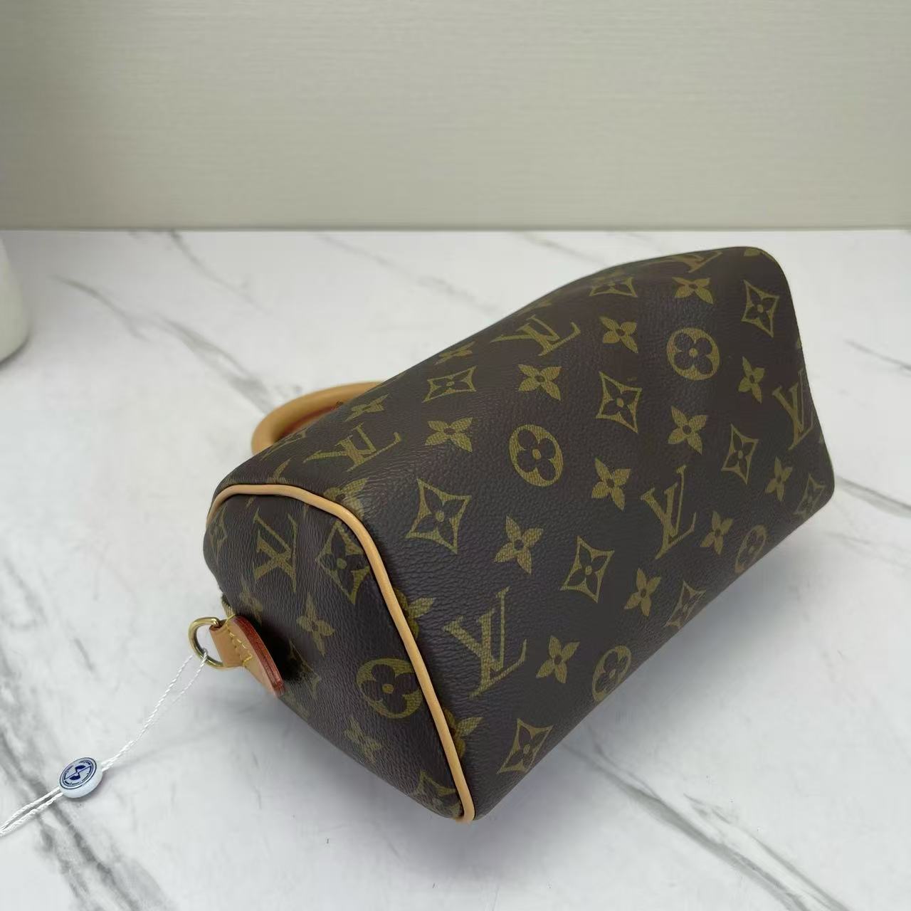 Louis Vuitton - Speedy 20 - Monogram coated canvas with Vachetta leather trim - Brown - (mini)