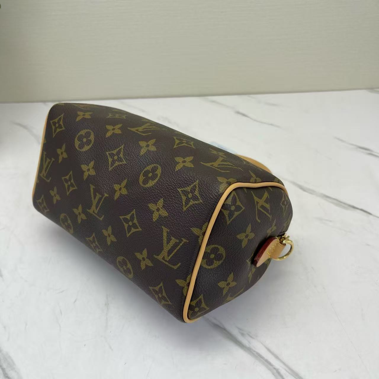Louis Vuitton - Speedy 20 - Monogram coated canvas with Vachetta leather trim - Brown - (mini)