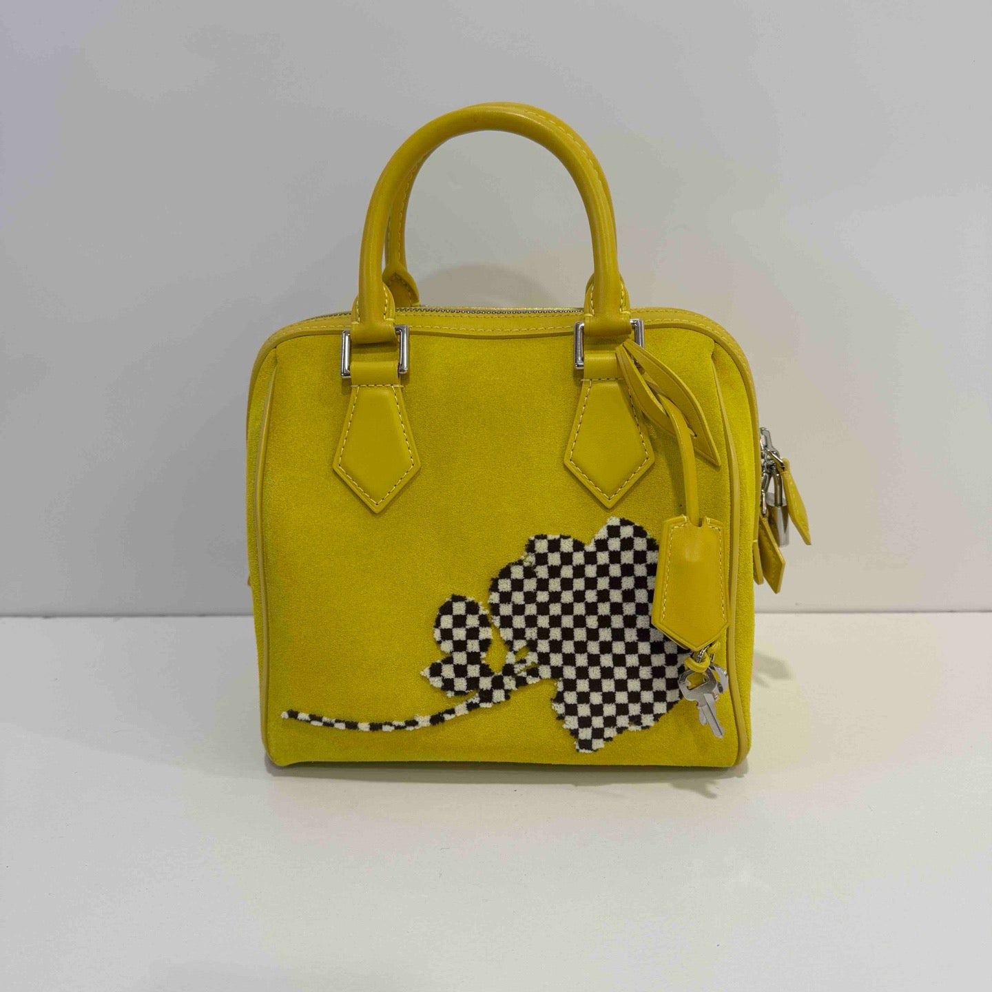 Louis Vuitton - Speedy 20 - Suede - Yellow - (mini)