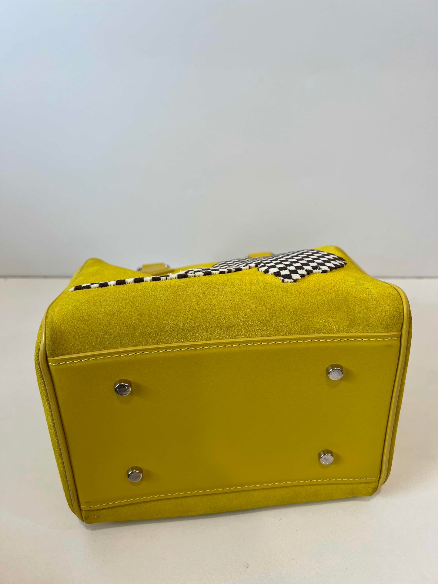 Louis Vuitton - Speedy 20 - Suede - Yellow - (mini)