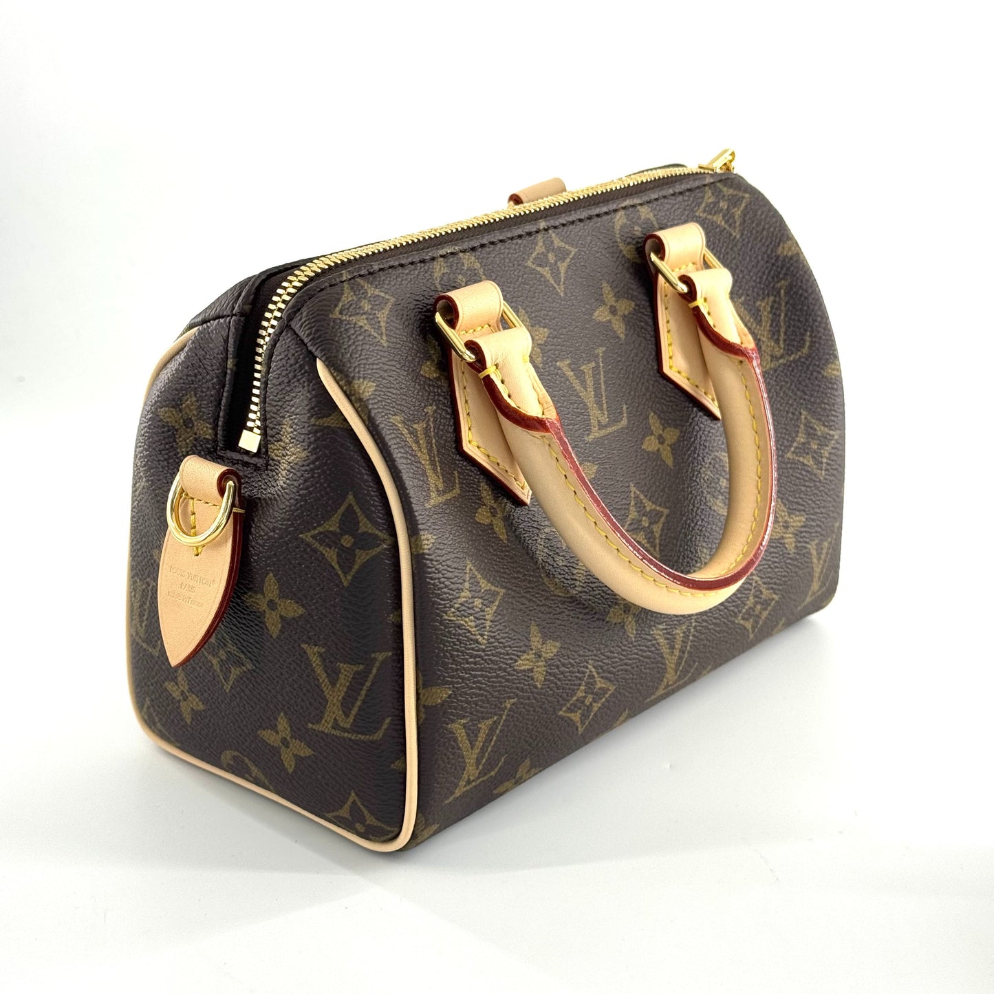 Louis Vuitton - Speedy 20 - Synthetic - Brown - (mini)